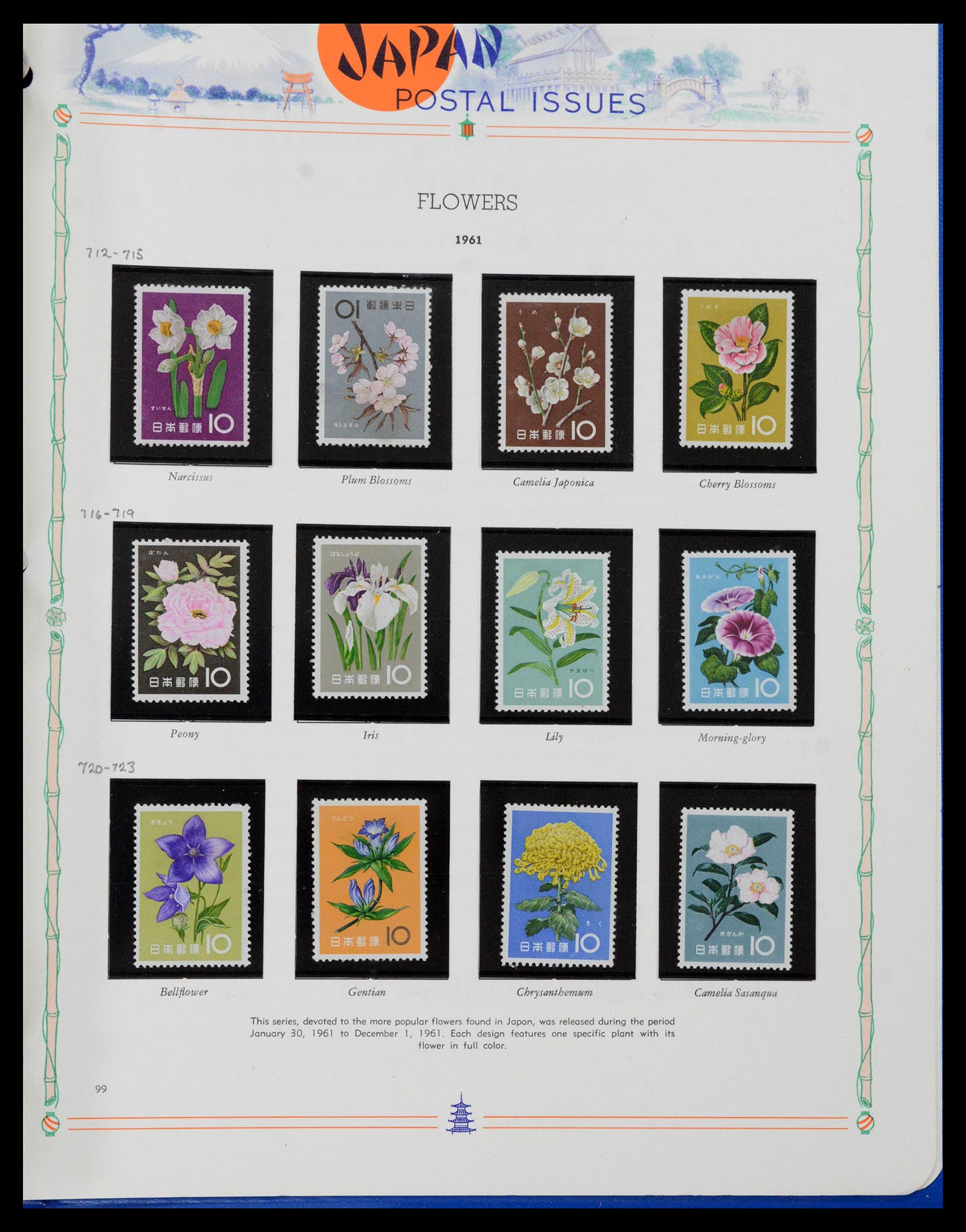 39713 0092 - Stamp collection 39713 Japan 1871-2000.