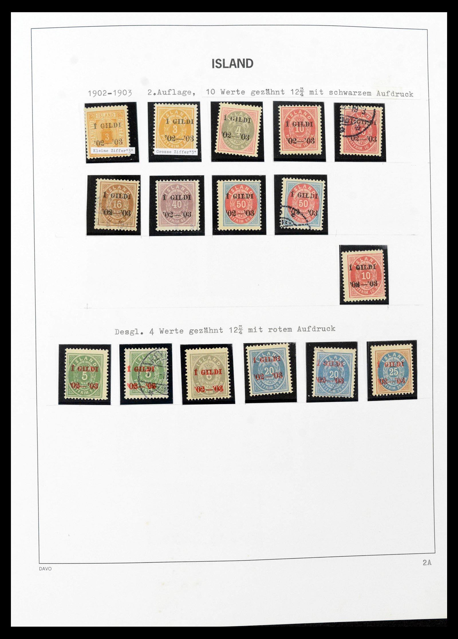 39731 0004 - Stamp collection 39731 Iceland 1873-2012.