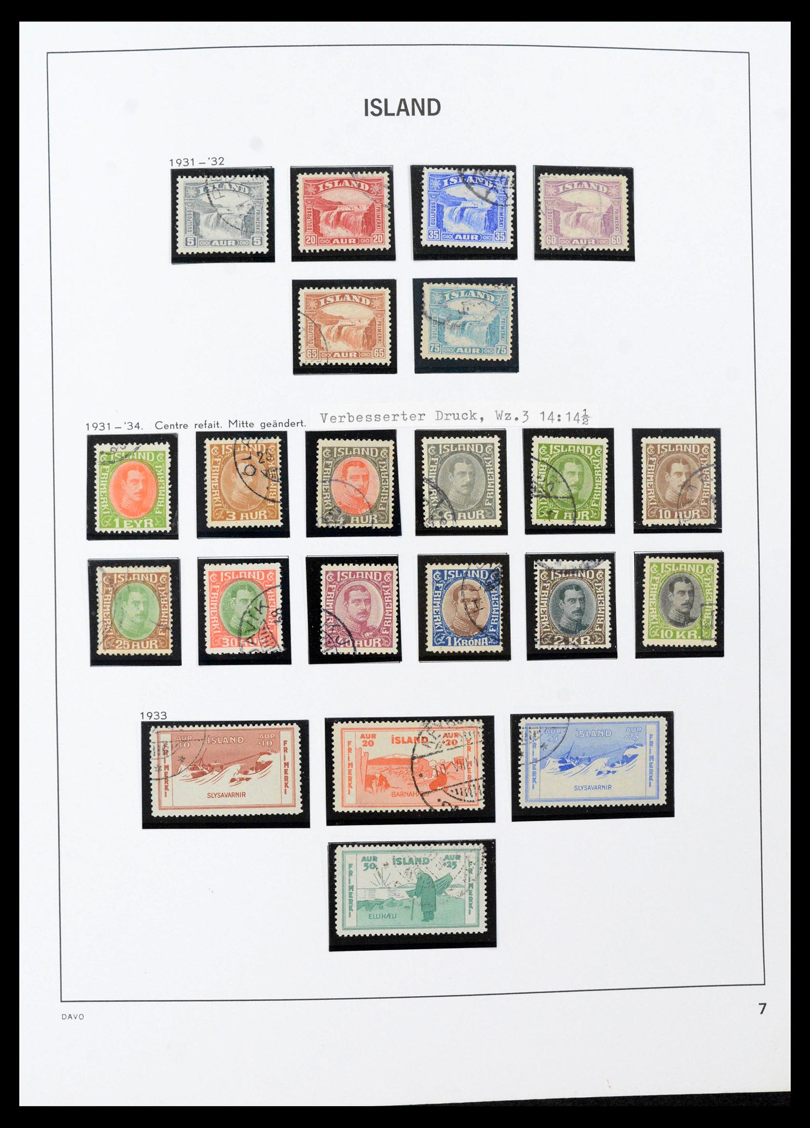 39731 0009 - Stamp collection 39731 Iceland 1873-2012.