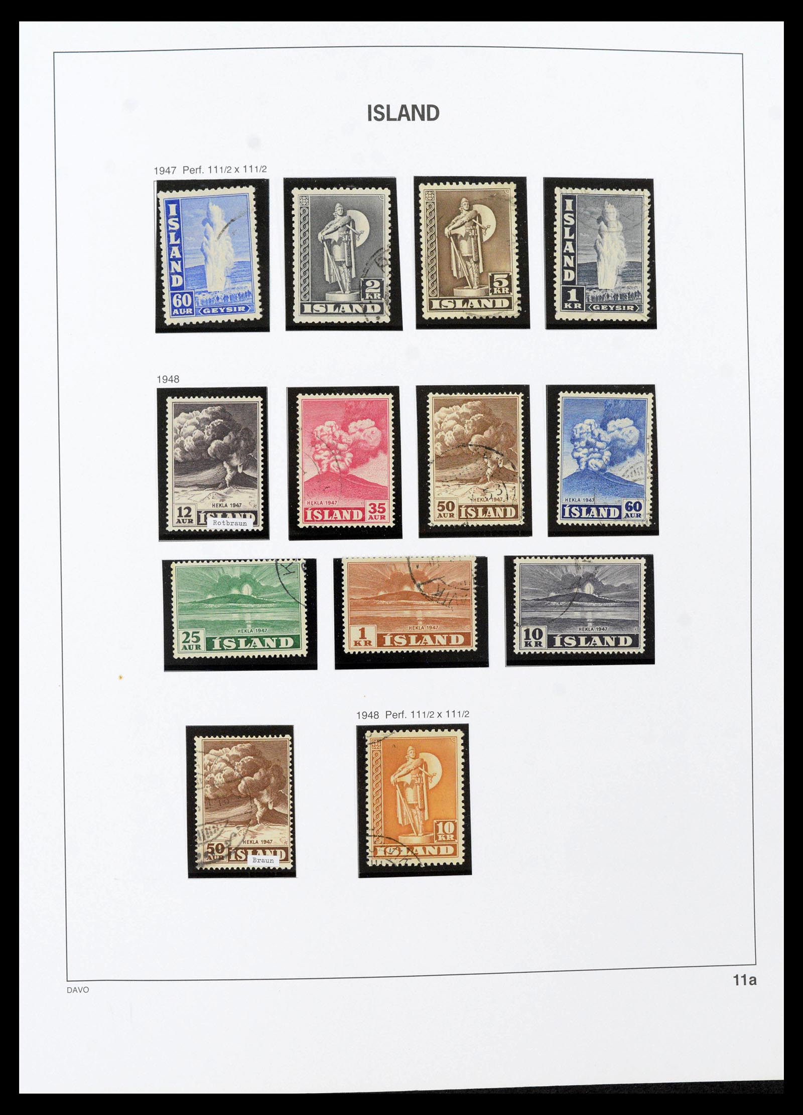 39731 0016 - Stamp collection 39731 Iceland 1873-2012.