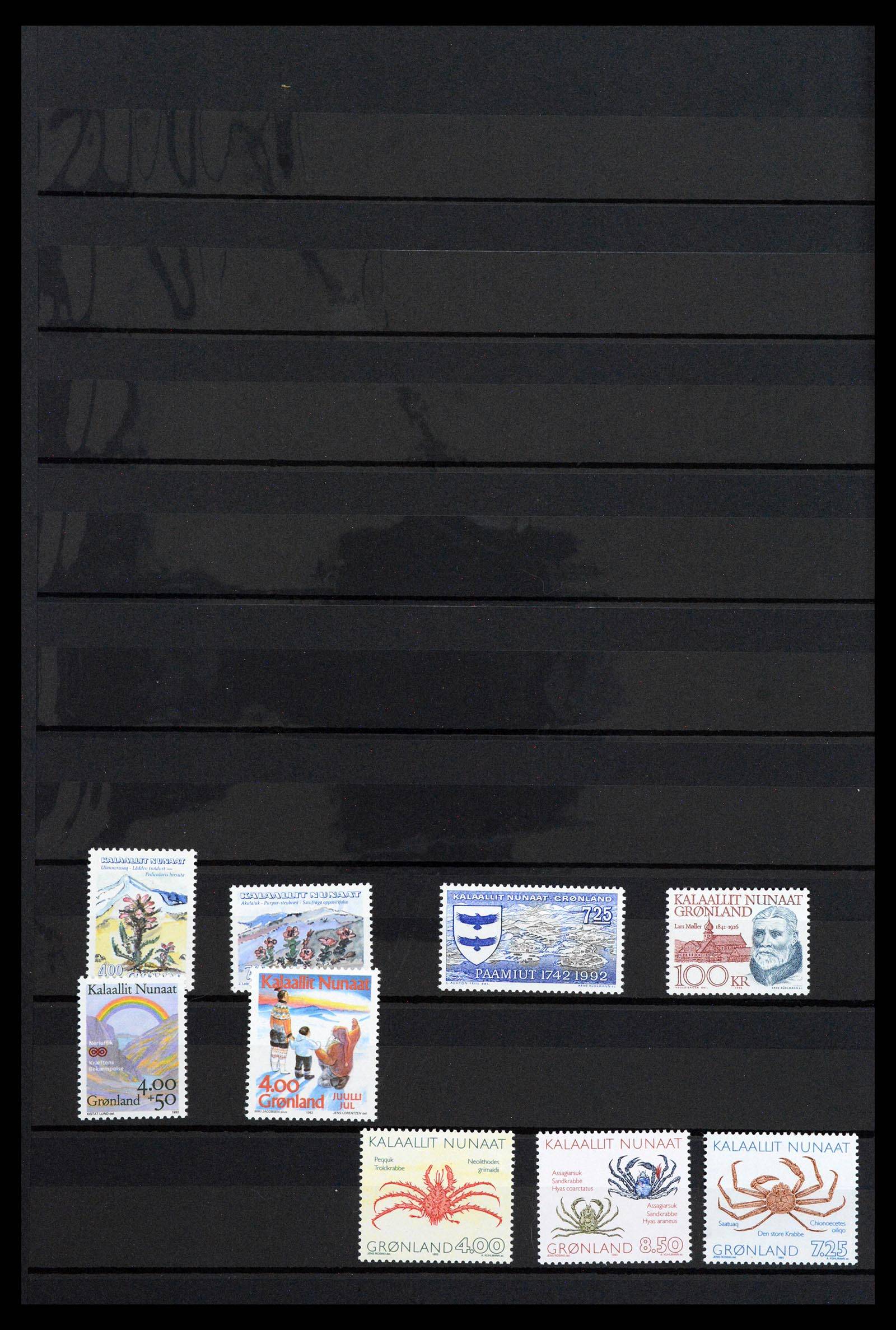 39737 0012 - Postzegelverzameling 39737 Groenland 1905-2009.