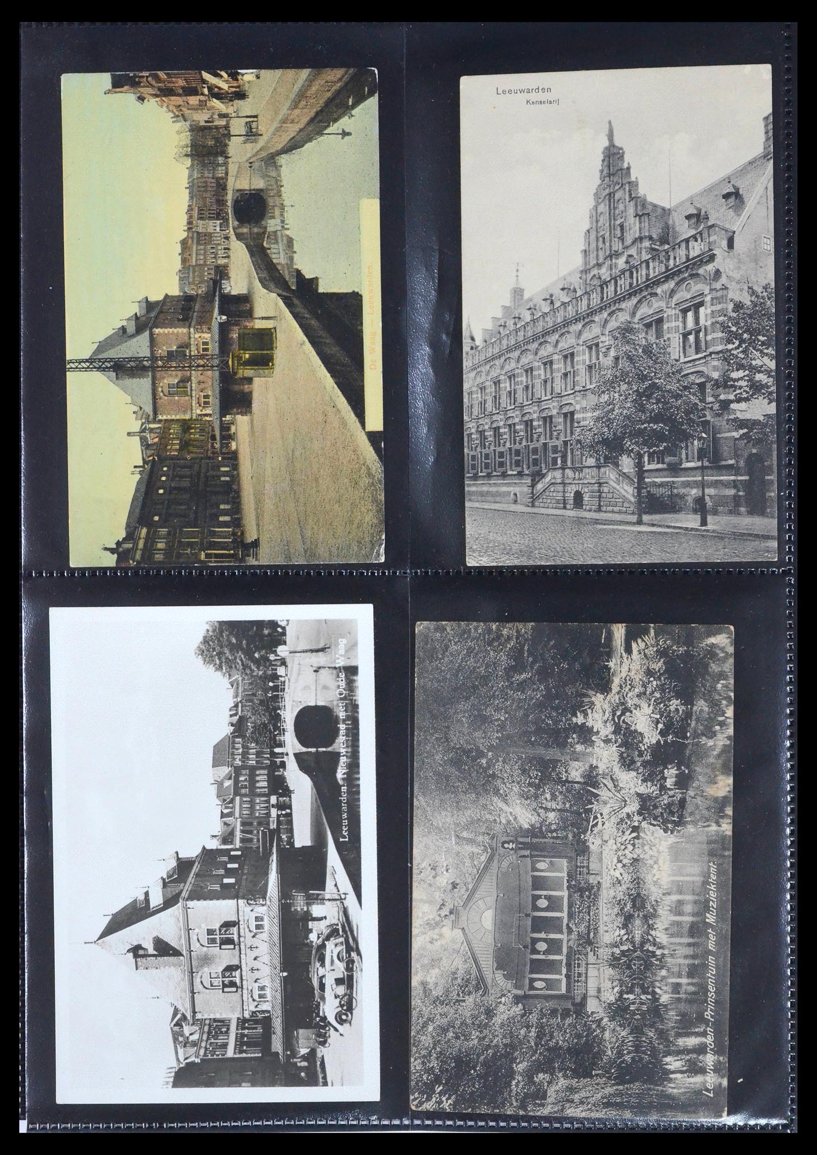 39742 0010 - Postzegelverzameling 39742 Nederland oud ansichtkaarten.