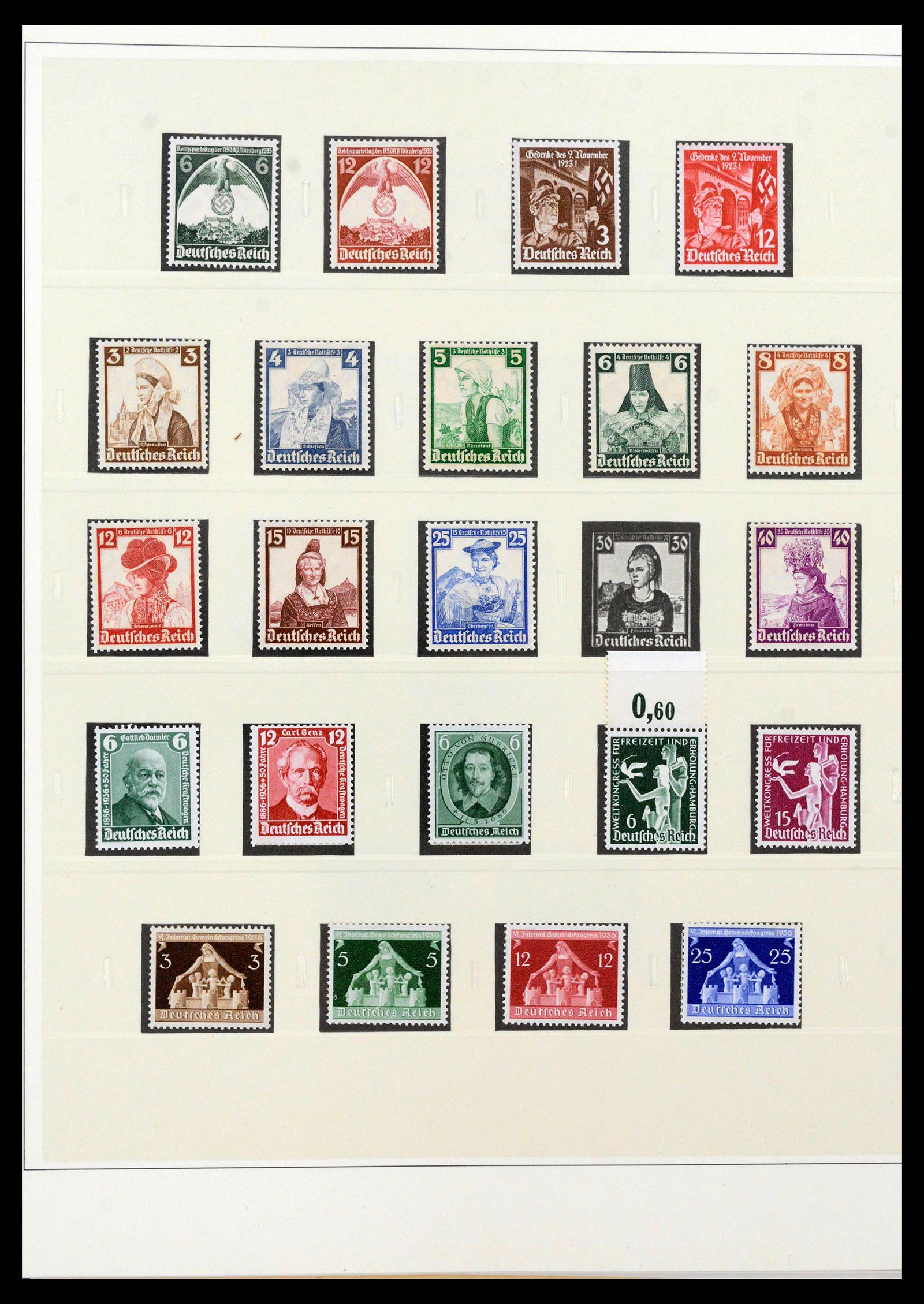 39744 0005 - Stamp collection 39744 German Reich 1889-1945.