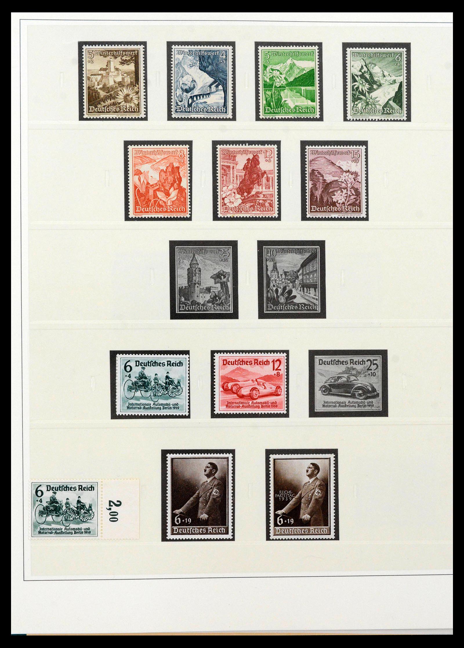 39744 0013 - Stamp collection 39744 German Reich 1889-1945.