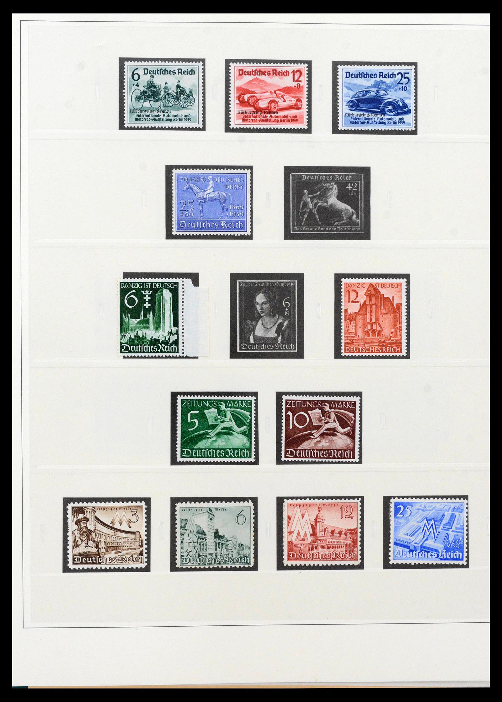 39744 0014 - Stamp collection 39744 German Reich 1889-1945.