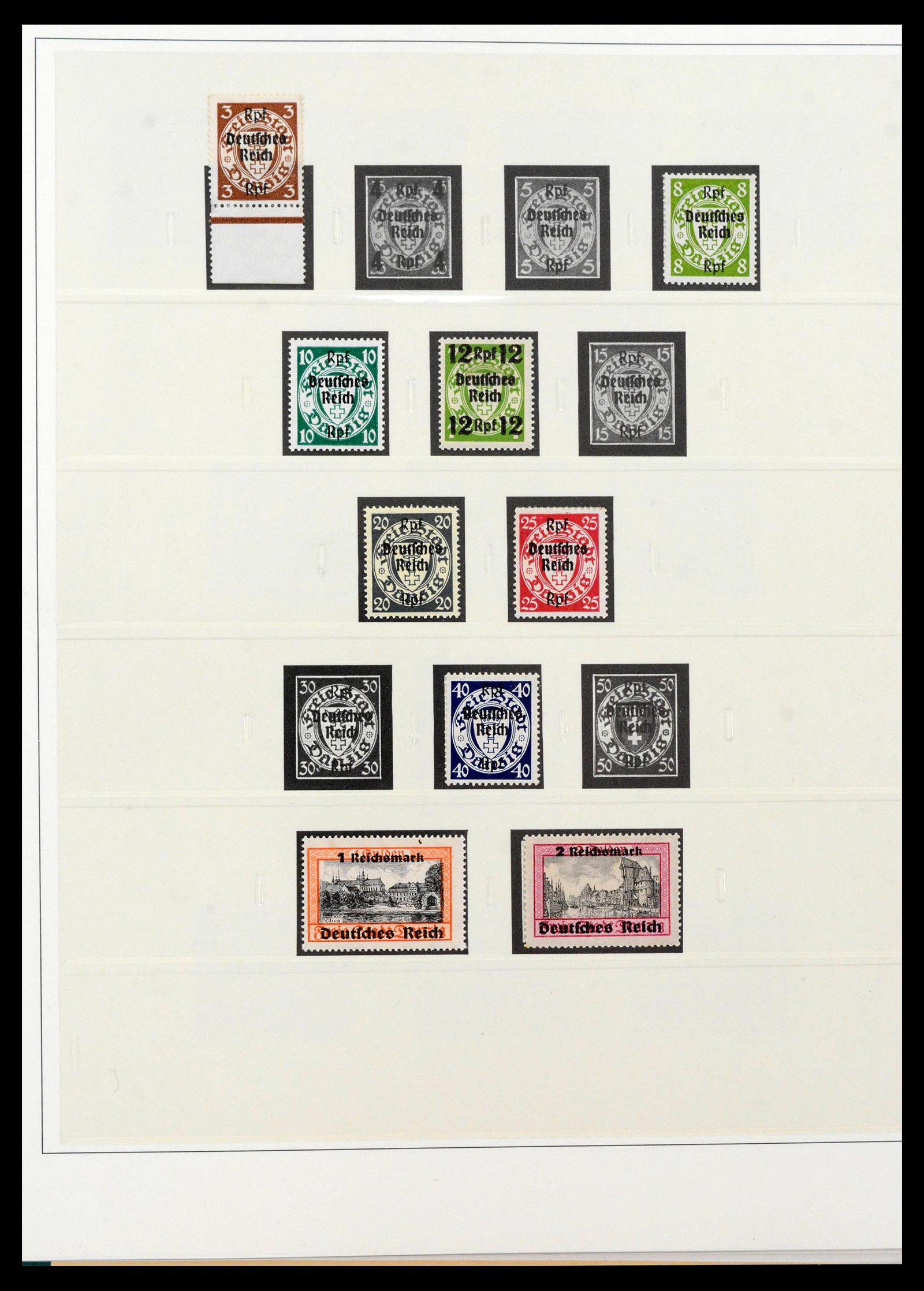 39744 0016 - Stamp collection 39744 German Reich 1889-1945.