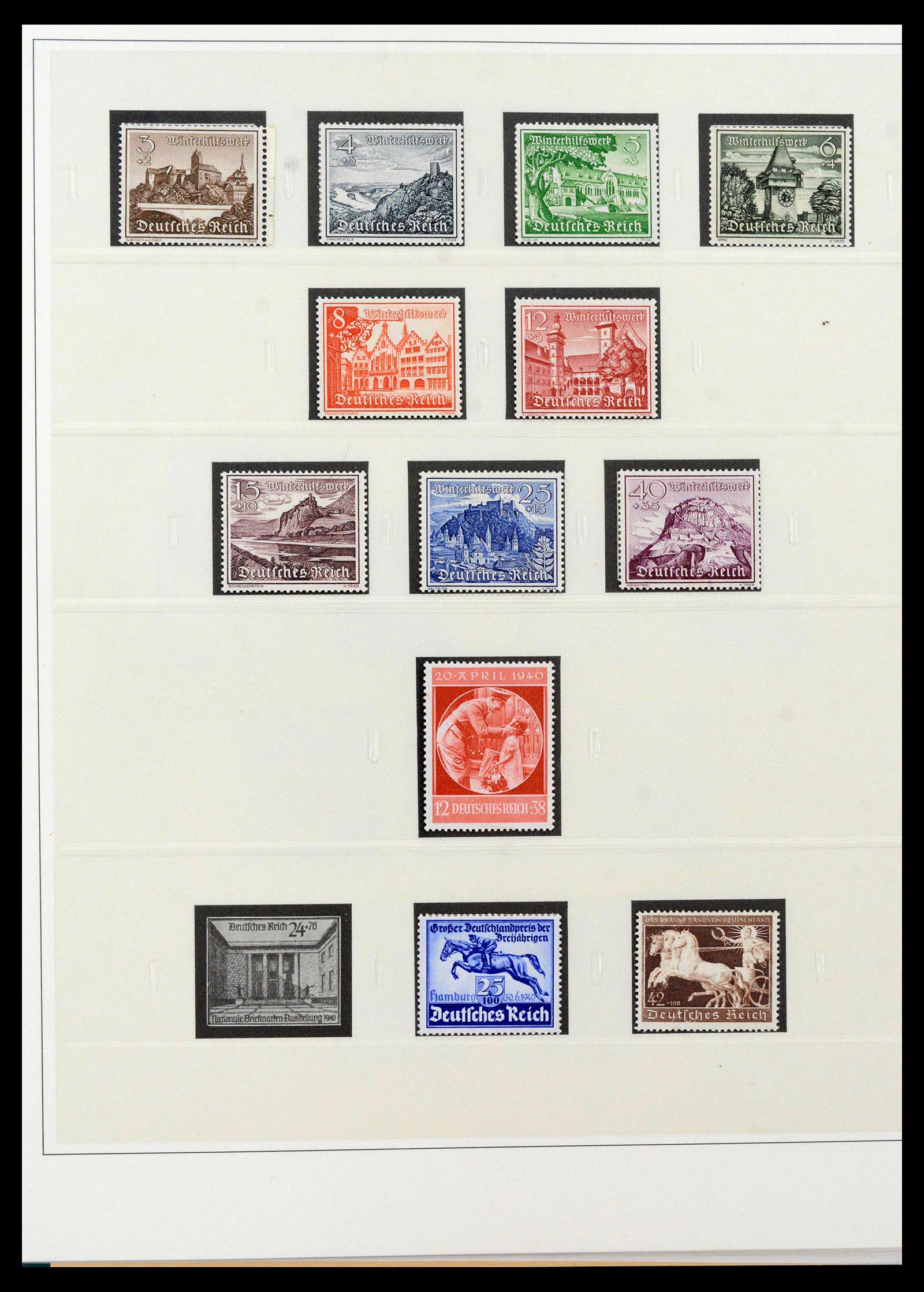 39744 0017 - Stamp collection 39744 German Reich 1889-1945.