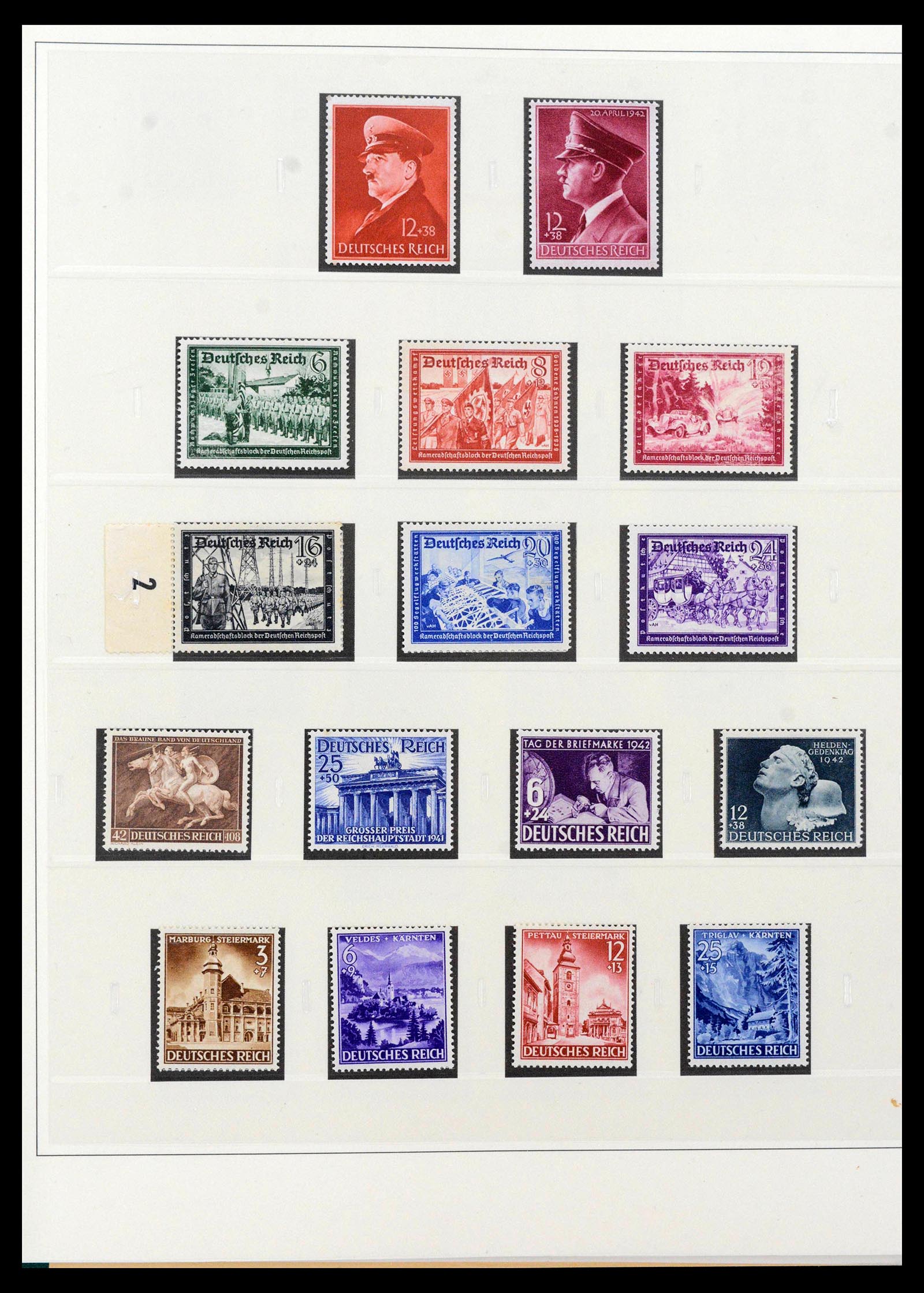 39744 0020 - Stamp collection 39744 German Reich 1889-1945.