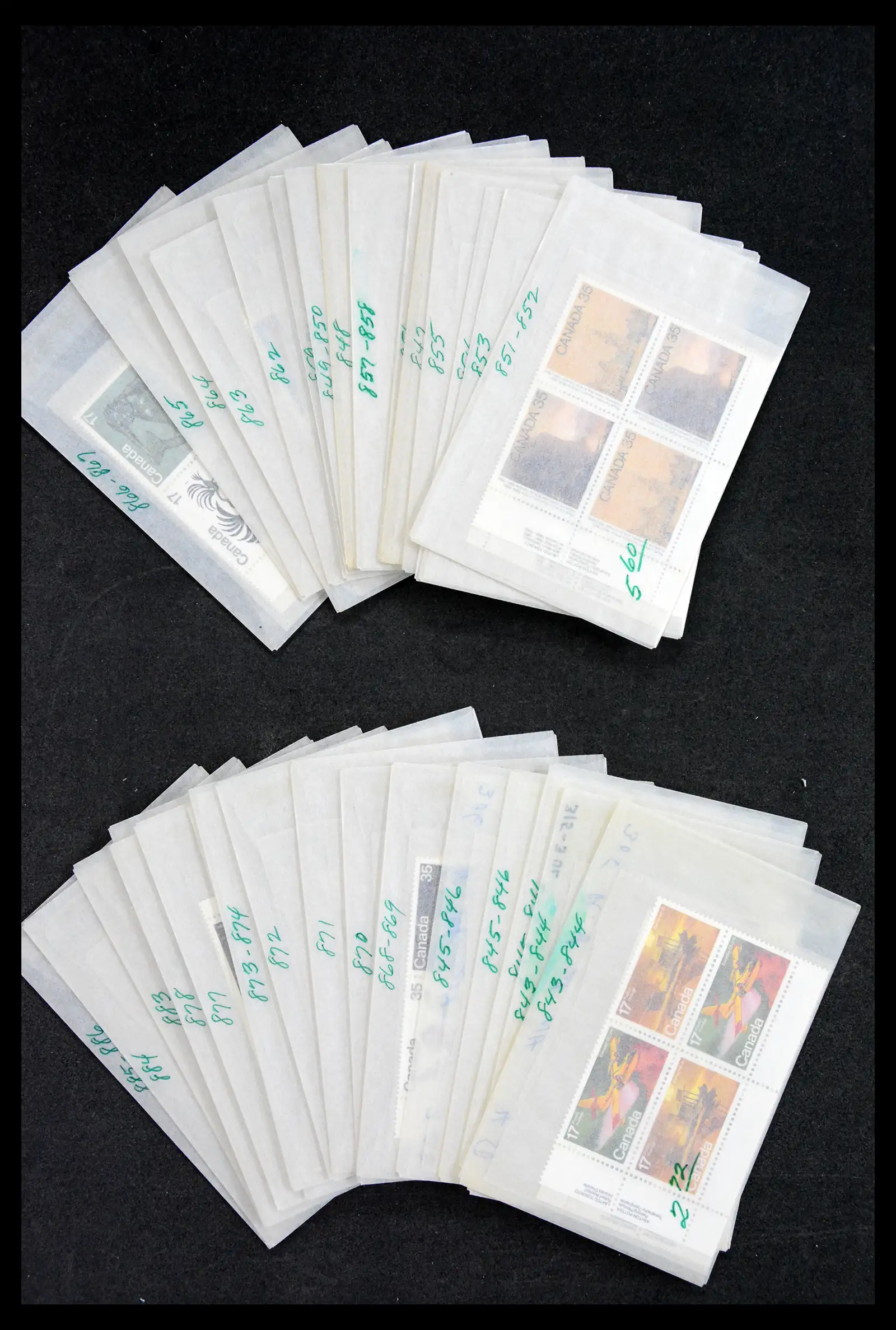 39745 0006 - Stamp collection 39745 Canada mint never hinged 1882-1990.