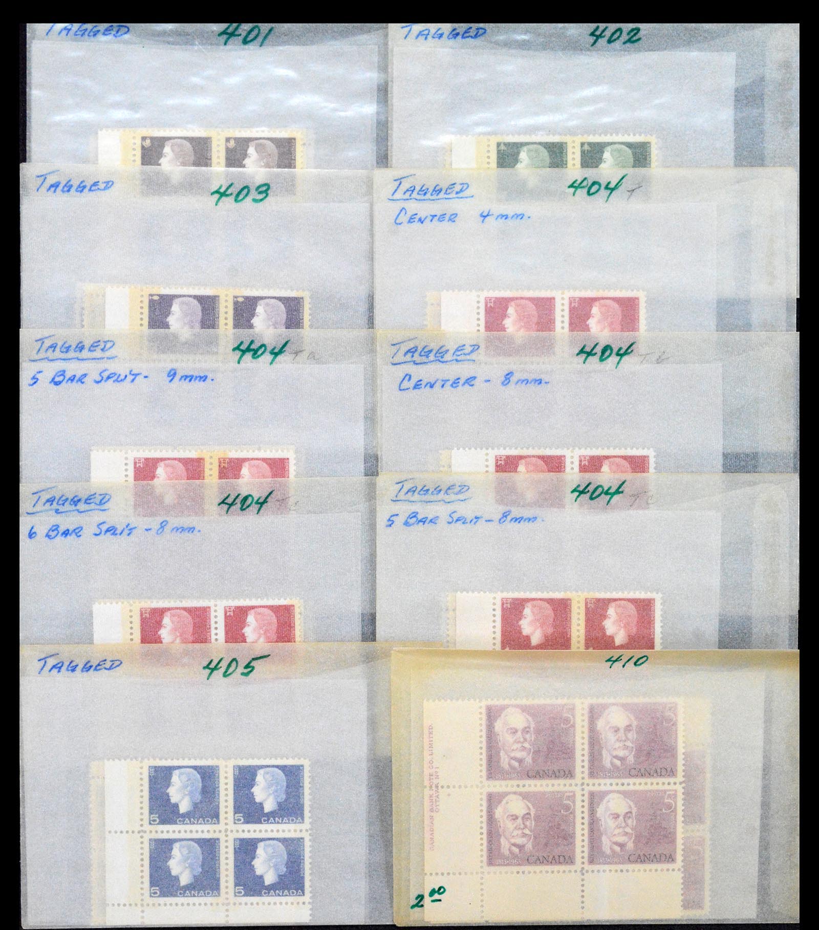 39745 0008 - Postzegelverzameling 39745 Canada postfris 1882-1990.