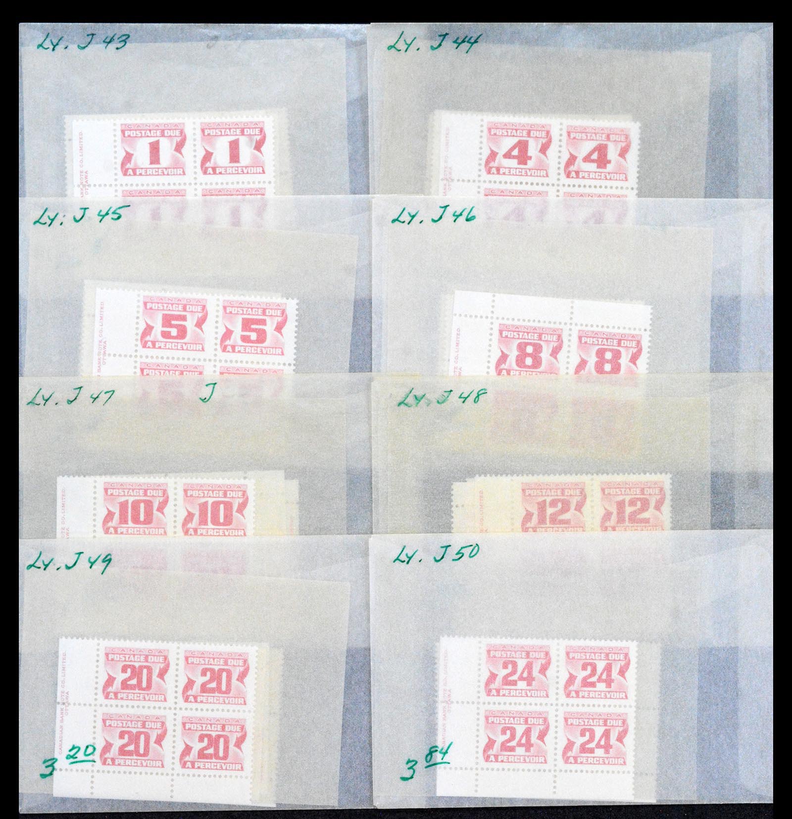 39745 0010 - Postzegelverzameling 39745 Canada postfris 1882-1990.