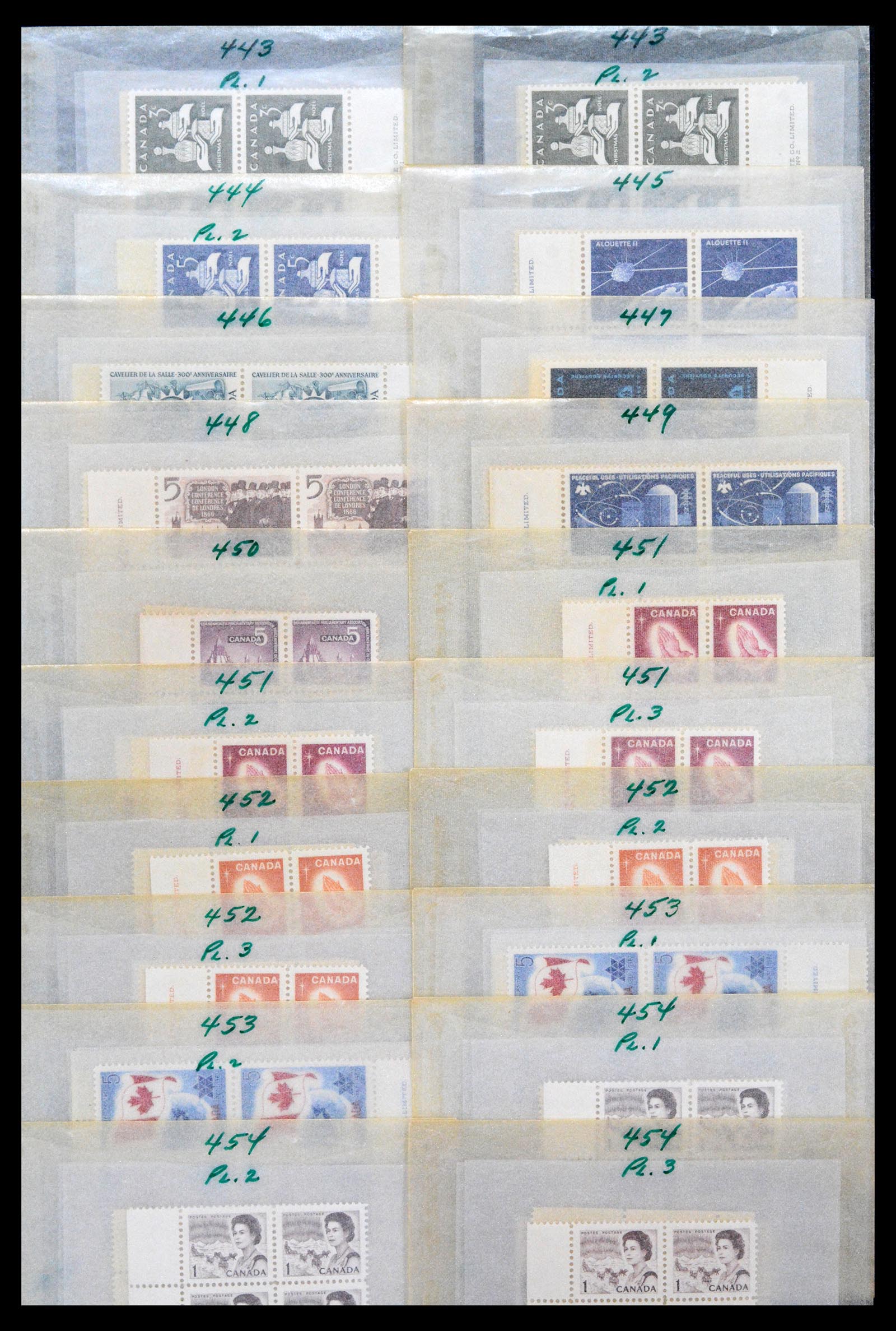 39745 0014 - Postzegelverzameling 39745 Canada postfris 1882-1990.