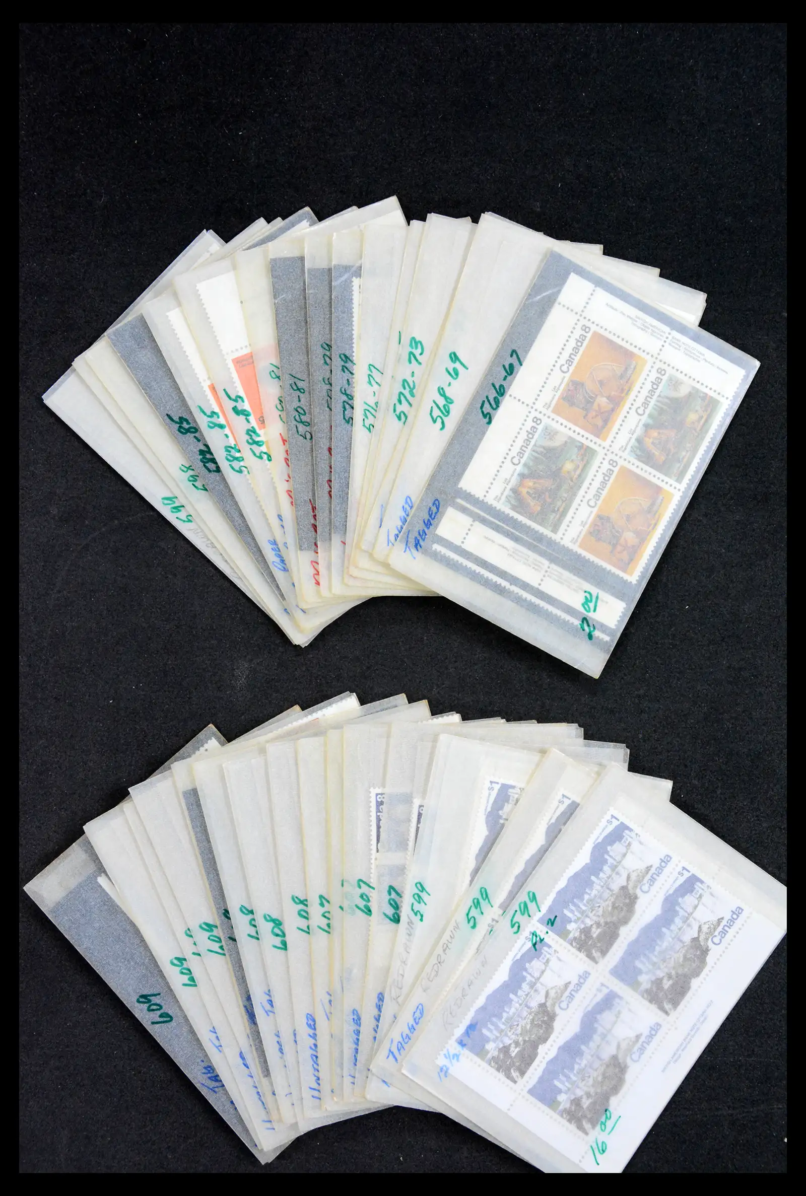 39745 0014 - Stamp collection 39745 Canada mint never hinged 1882-1990.