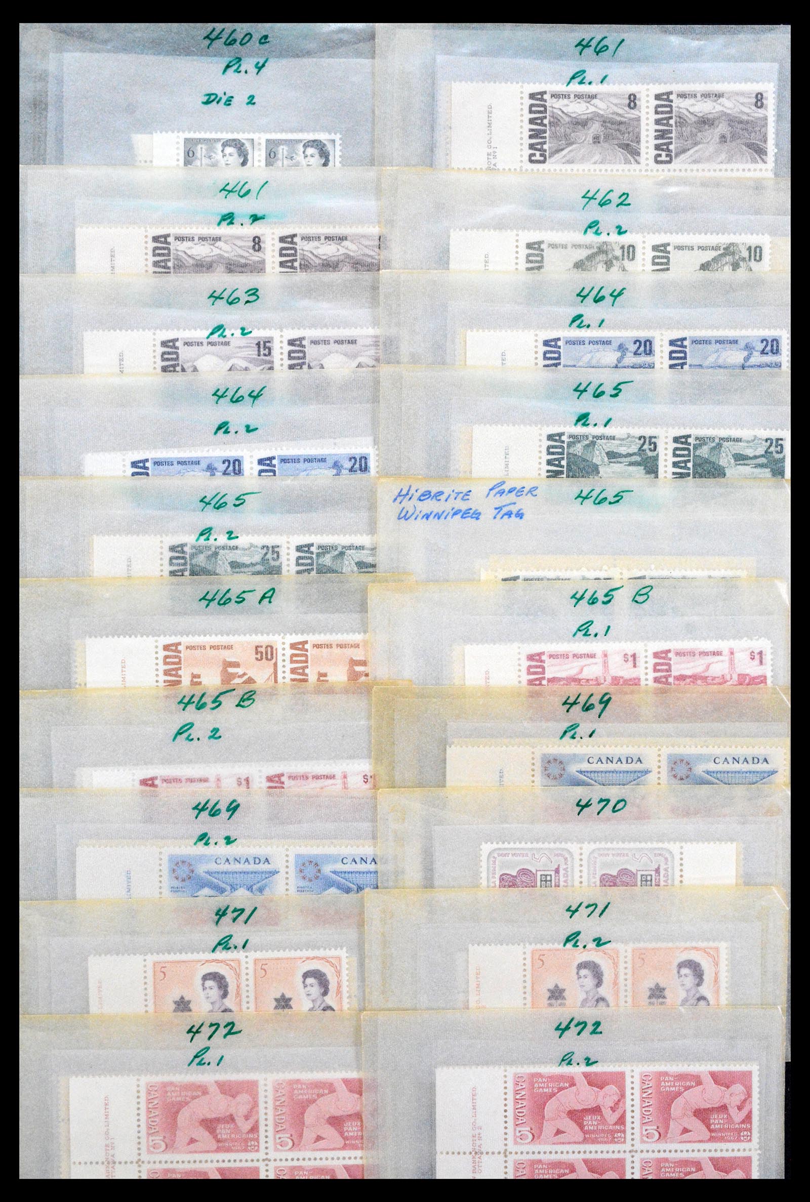 39745 0016 - Postzegelverzameling 39745 Canada postfris 1882-1990.