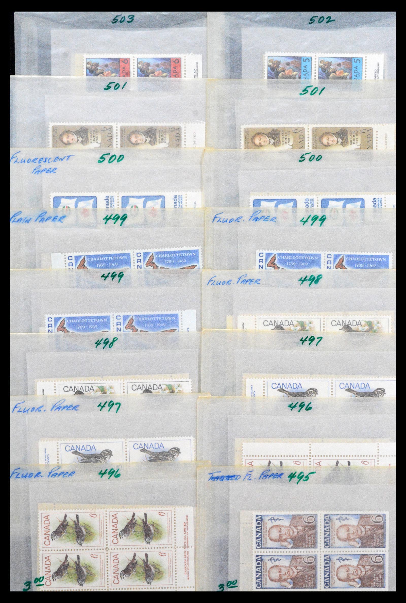 39745 0020 - Postzegelverzameling 39745 Canada postfris 1882-1990.