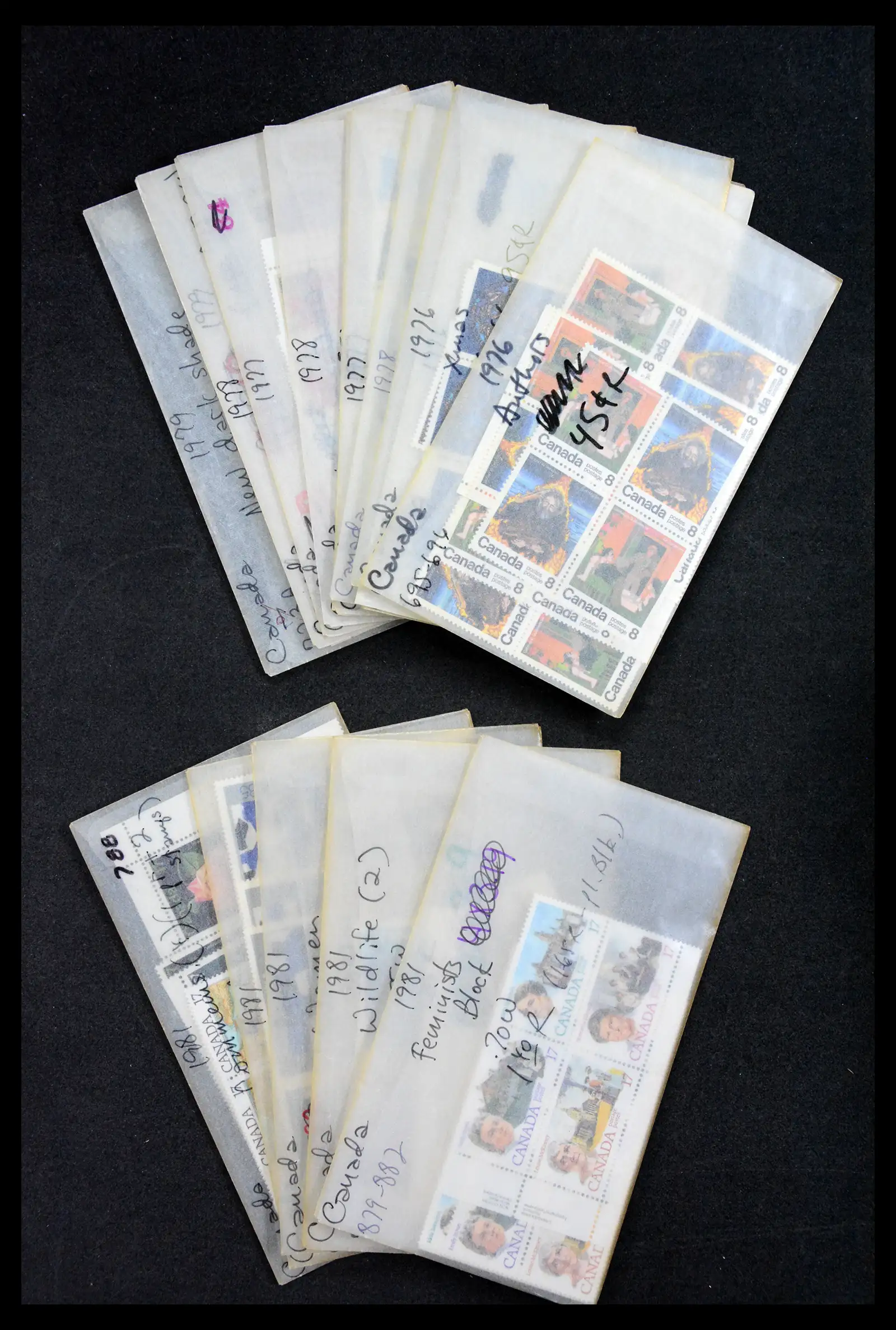 39745 0036 - Postzegelverzameling 39745 Canada postfris 1882-1990.