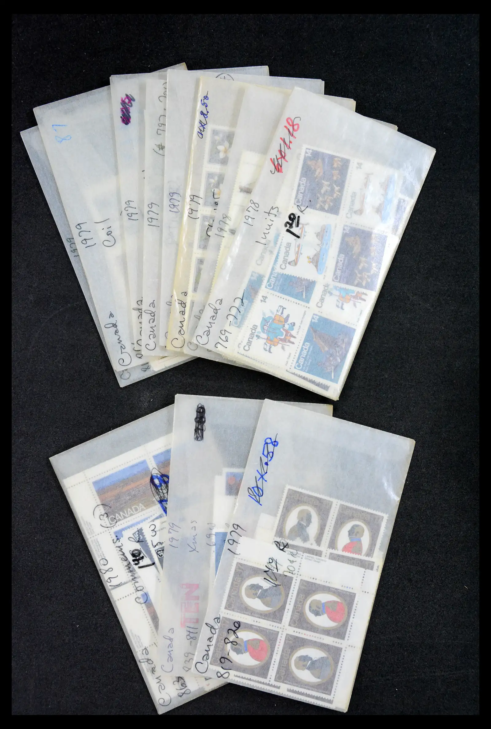 39745 0039 - Postzegelverzameling 39745 Canada postfris 1882-1990.