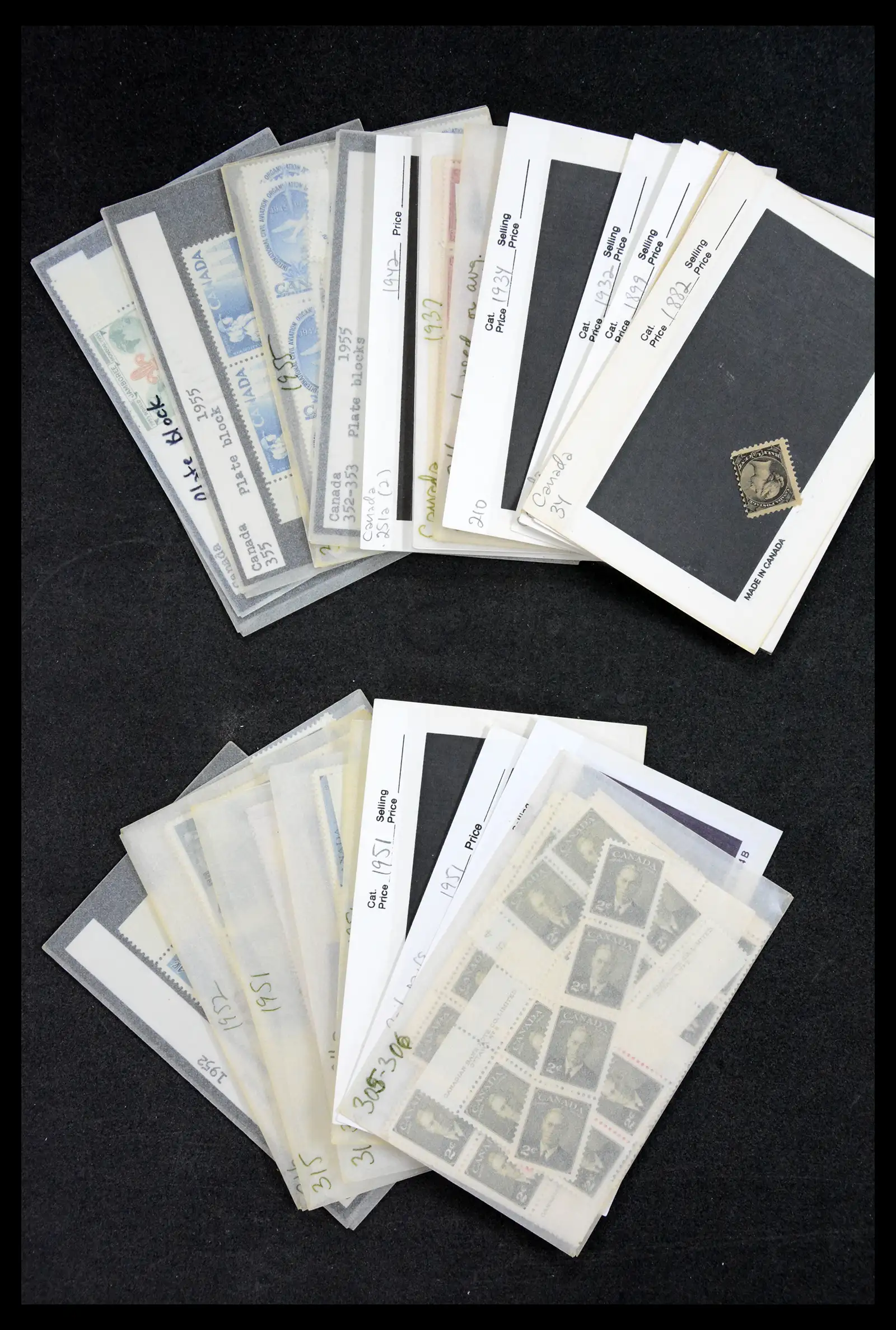 39745 0042 - Postzegelverzameling 39745 Canada postfris 1882-1990.