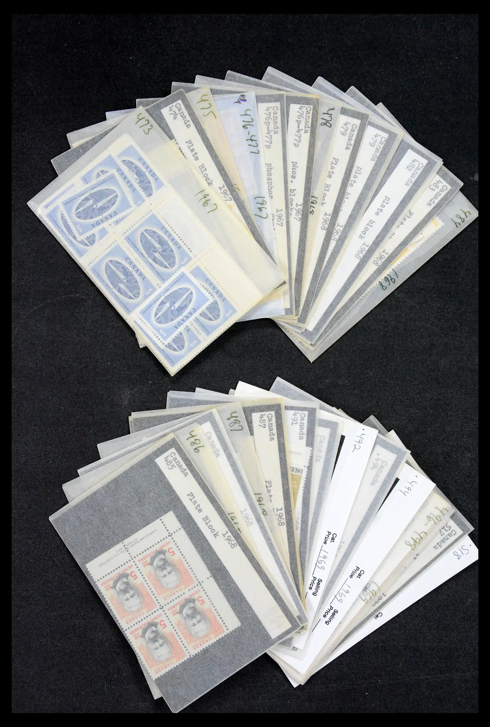 39745 0048 - Postzegelverzameling 39745 Canada postfris 1882-1990.