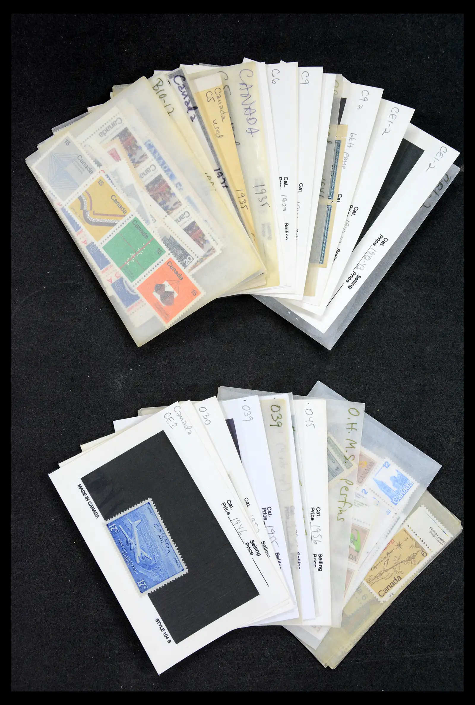 39745 0058 - Postzegelverzameling 39745 Canada postfris 1882-1990.