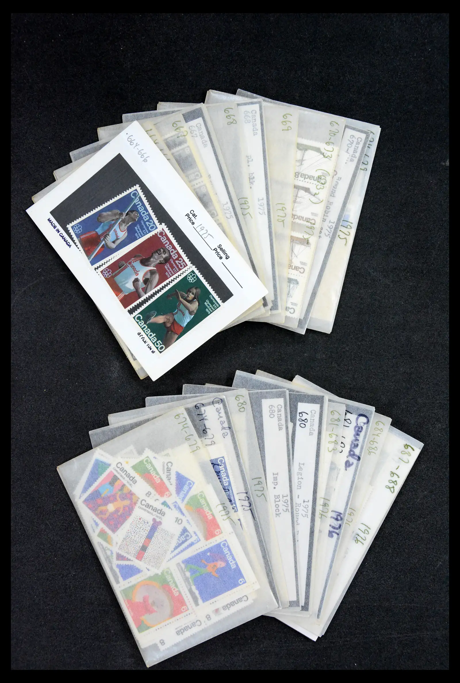 39745 0069 - Postzegelverzameling 39745 Canada postfris 1882-1990.