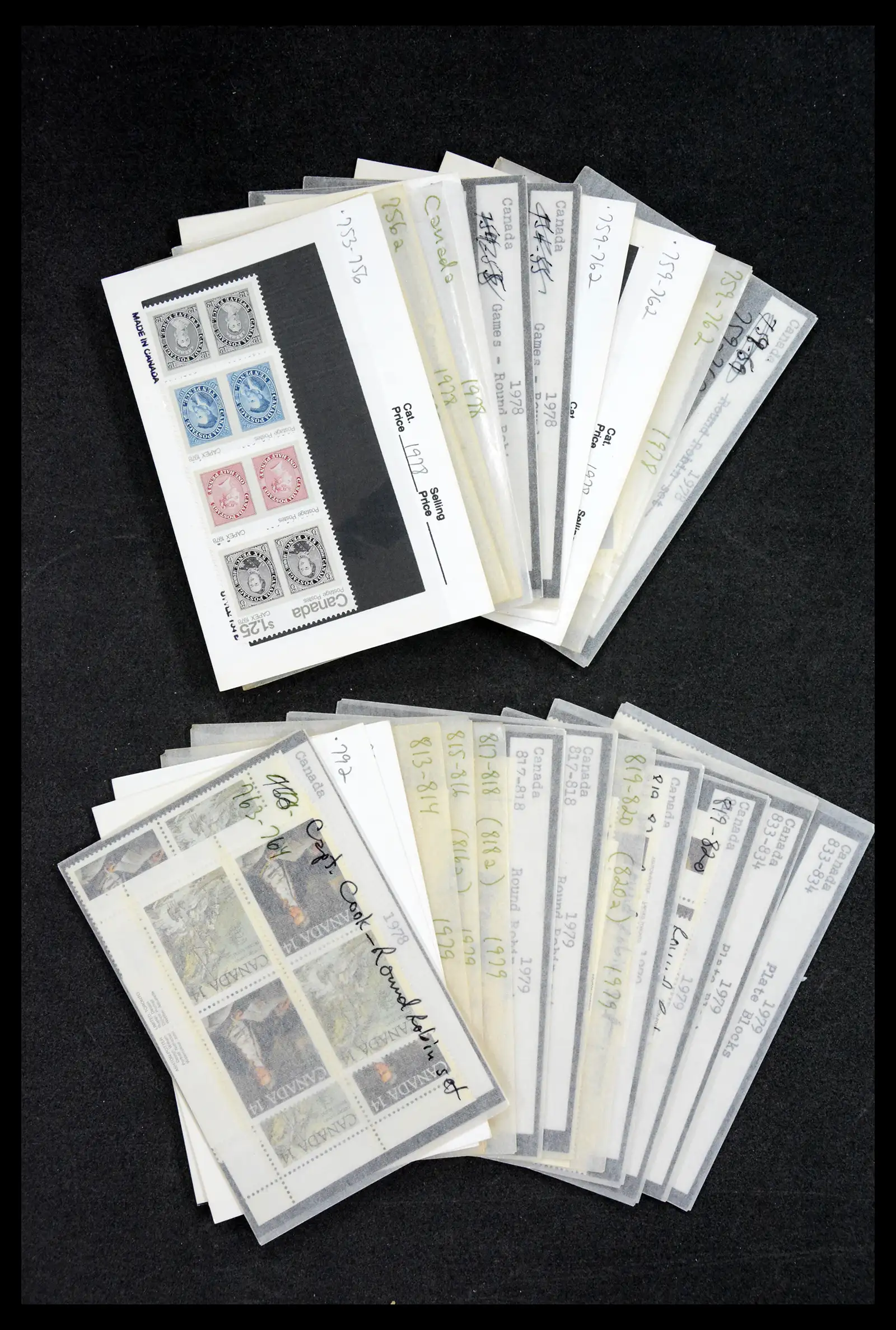 39745 0075 - Postzegelverzameling 39745 Canada postfris 1882-1990.
