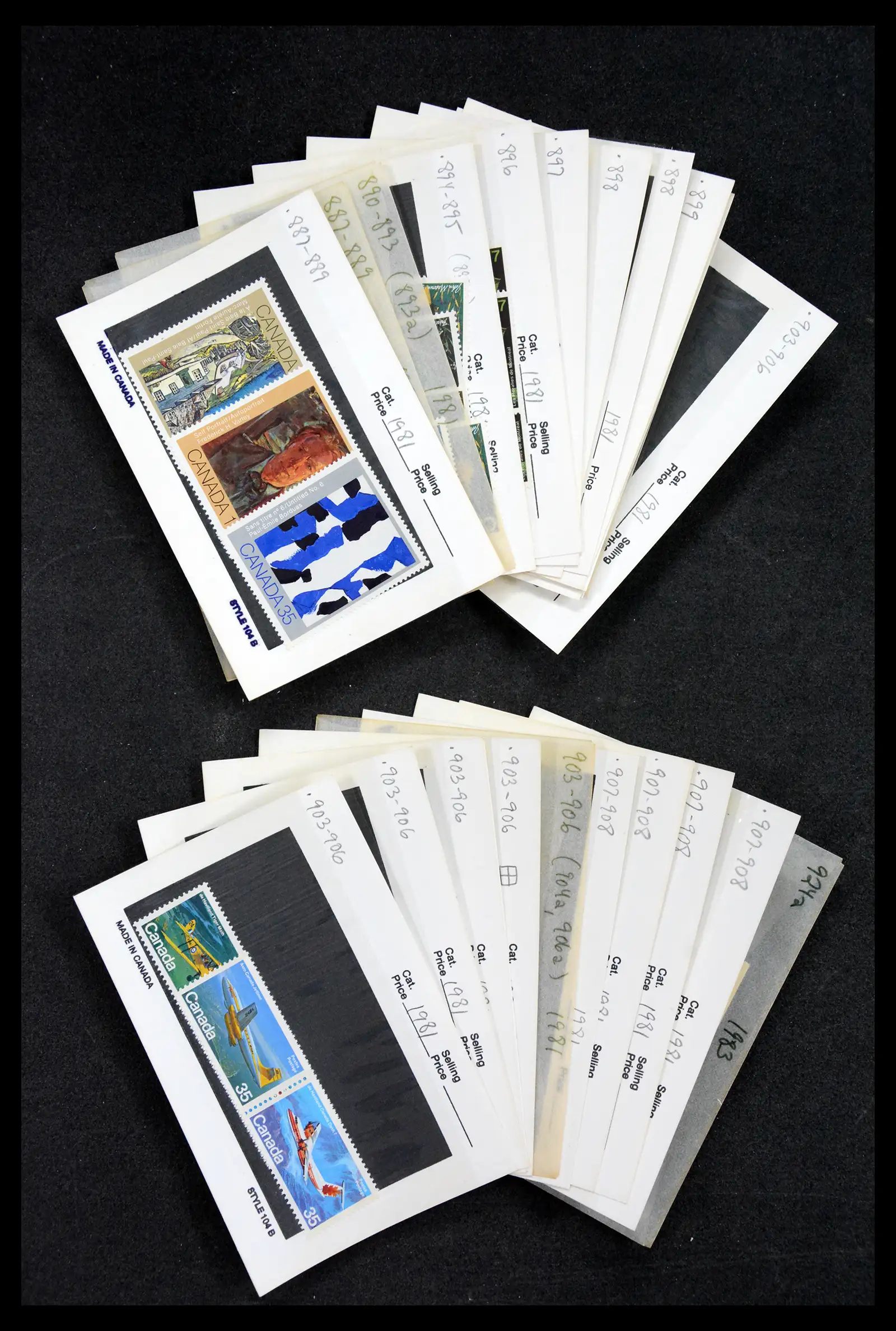 39745 0079 - Postzegelverzameling 39745 Canada postfris 1882-1990.
