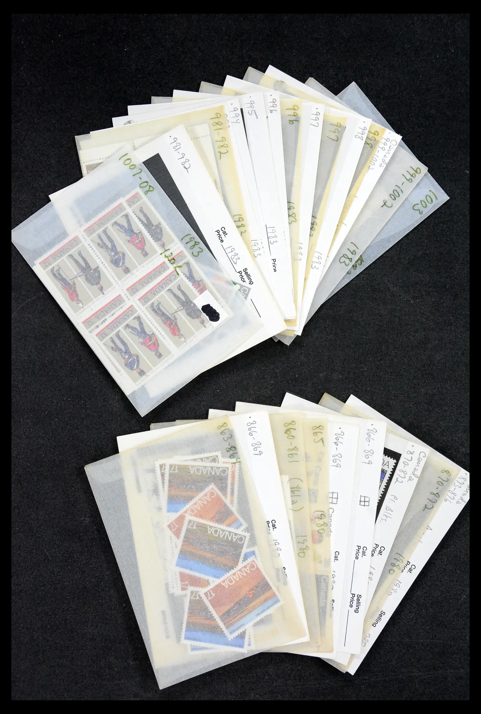 39745 0081 - Postzegelverzameling 39745 Canada postfris 1882-1990.