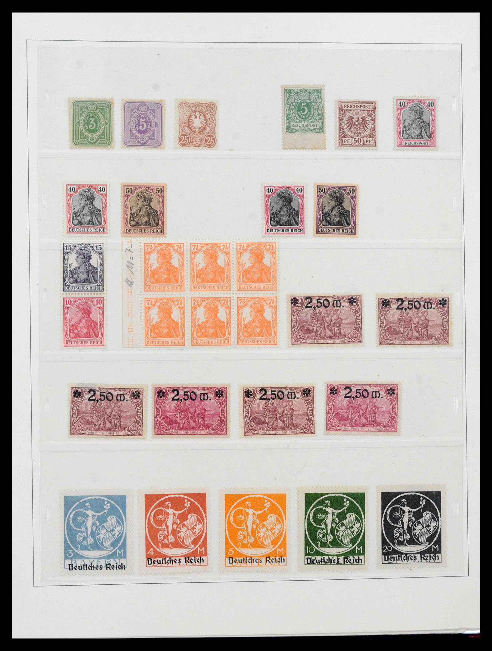 39746 0001 - Stamp collection 39746 German Reich 1889-1945.