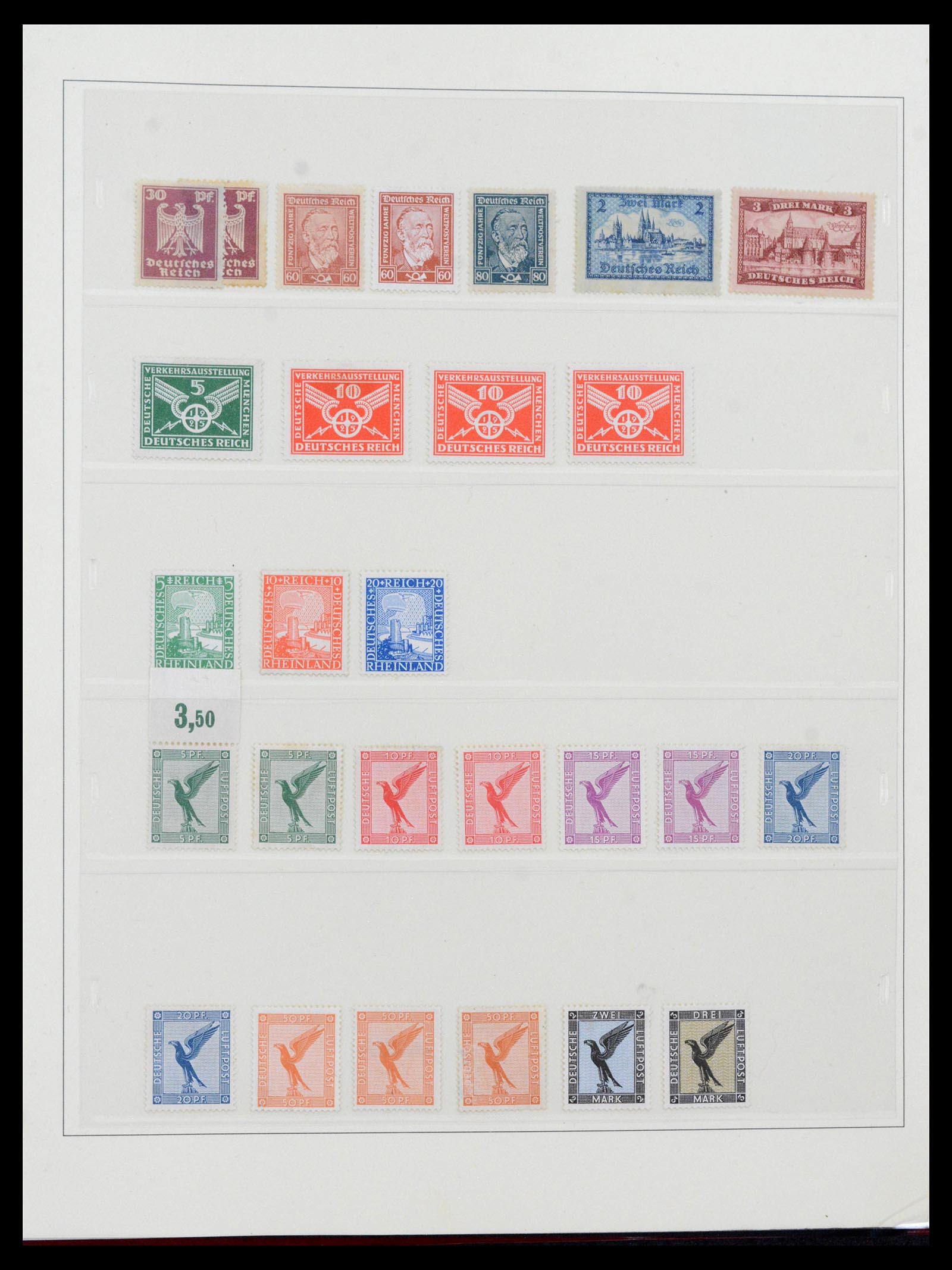 39746 0002 - Stamp collection 39746 German Reich 1889-1945.