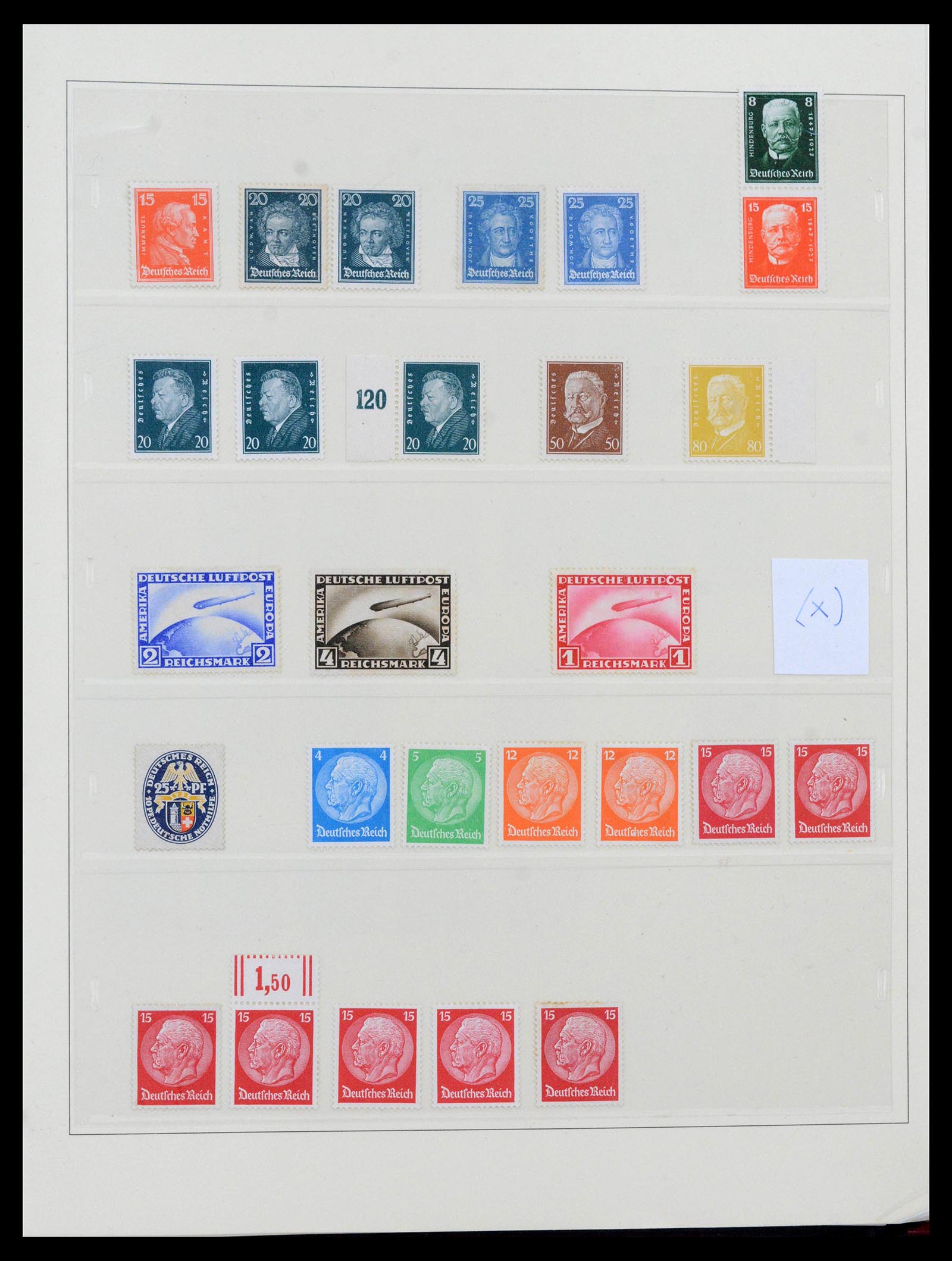 39746 0003 - Stamp collection 39746 German Reich 1889-1945.