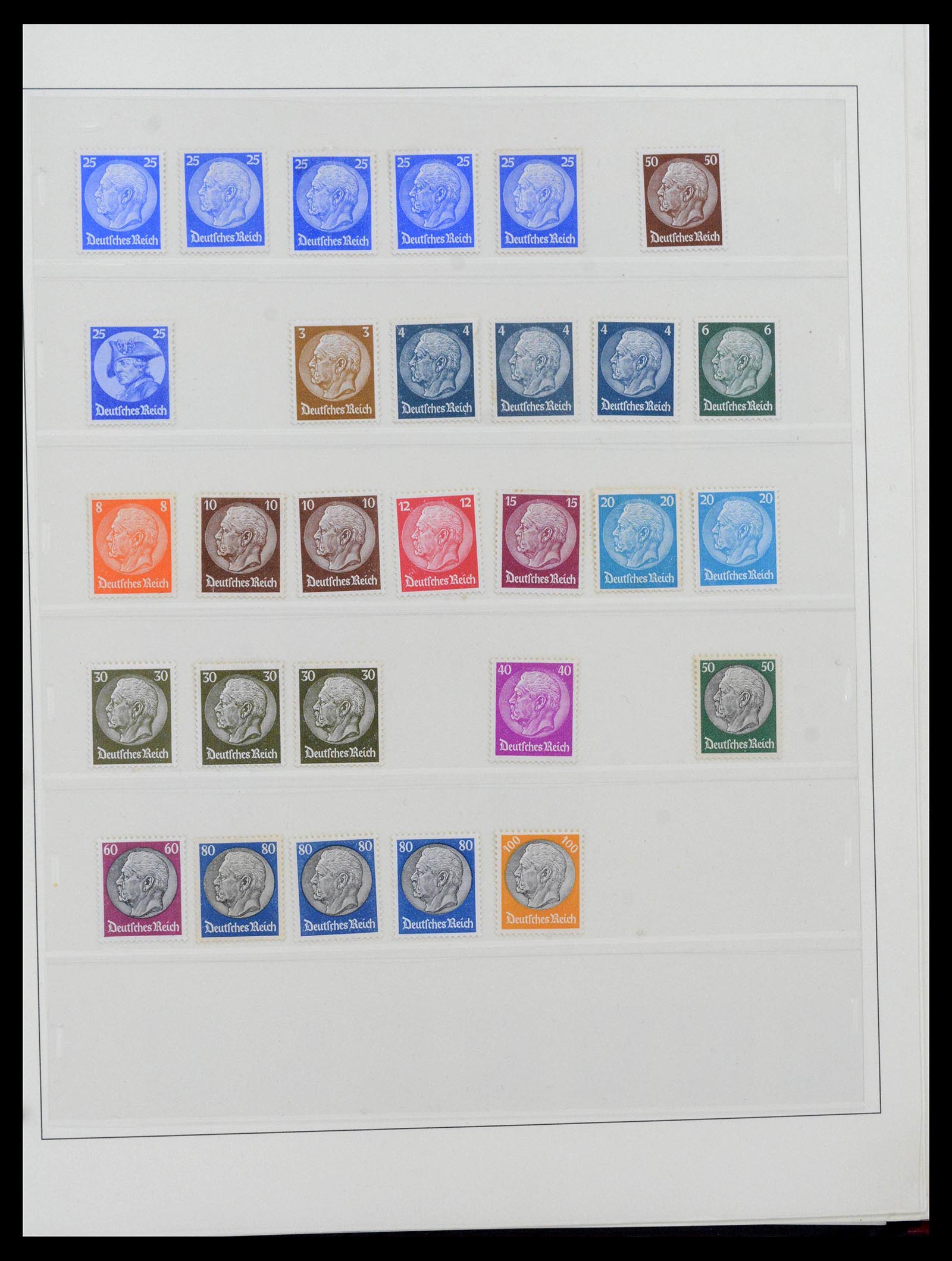 39746 0004 - Stamp collection 39746 German Reich 1889-1945.