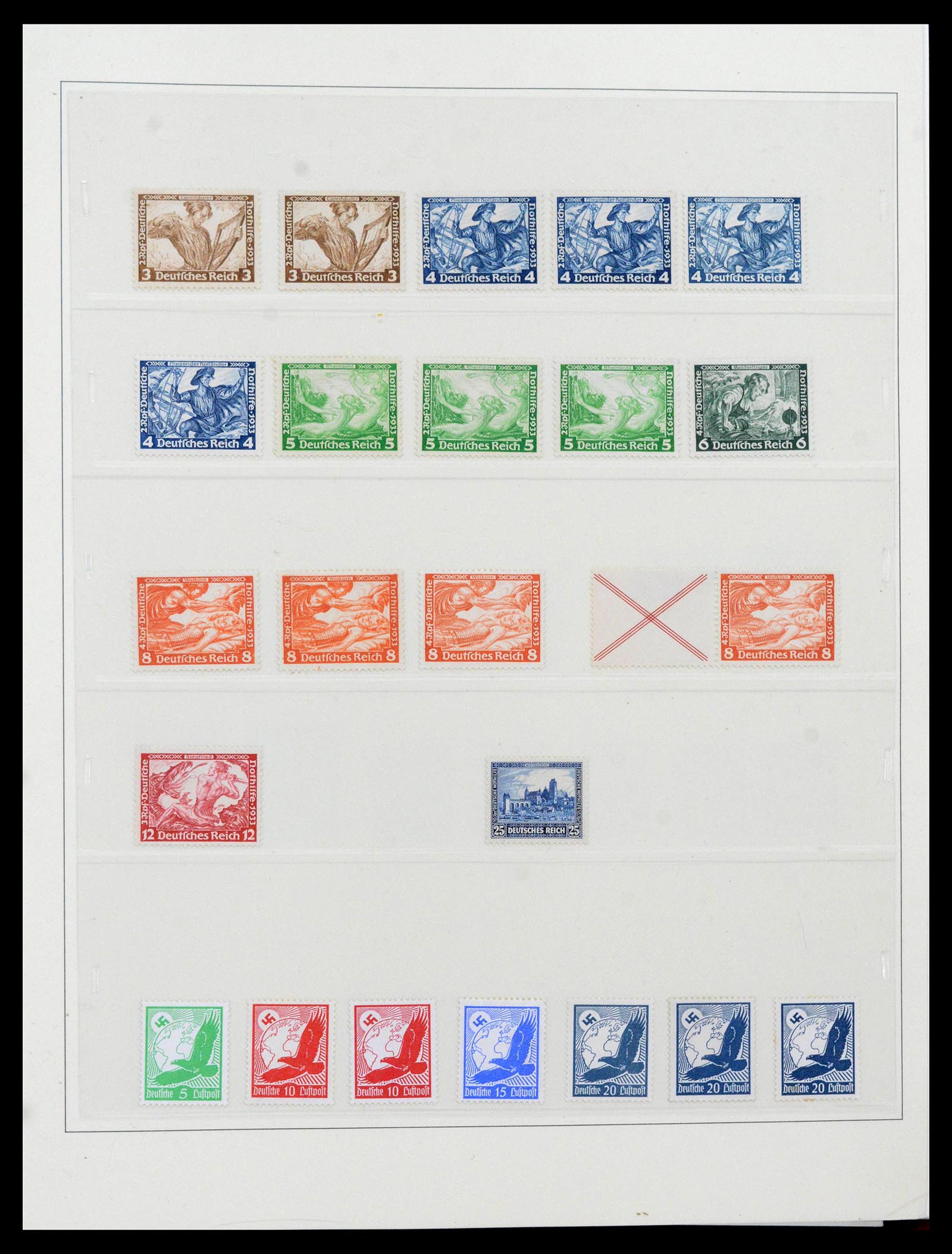 39746 0005 - Stamp collection 39746 German Reich 1889-1945.