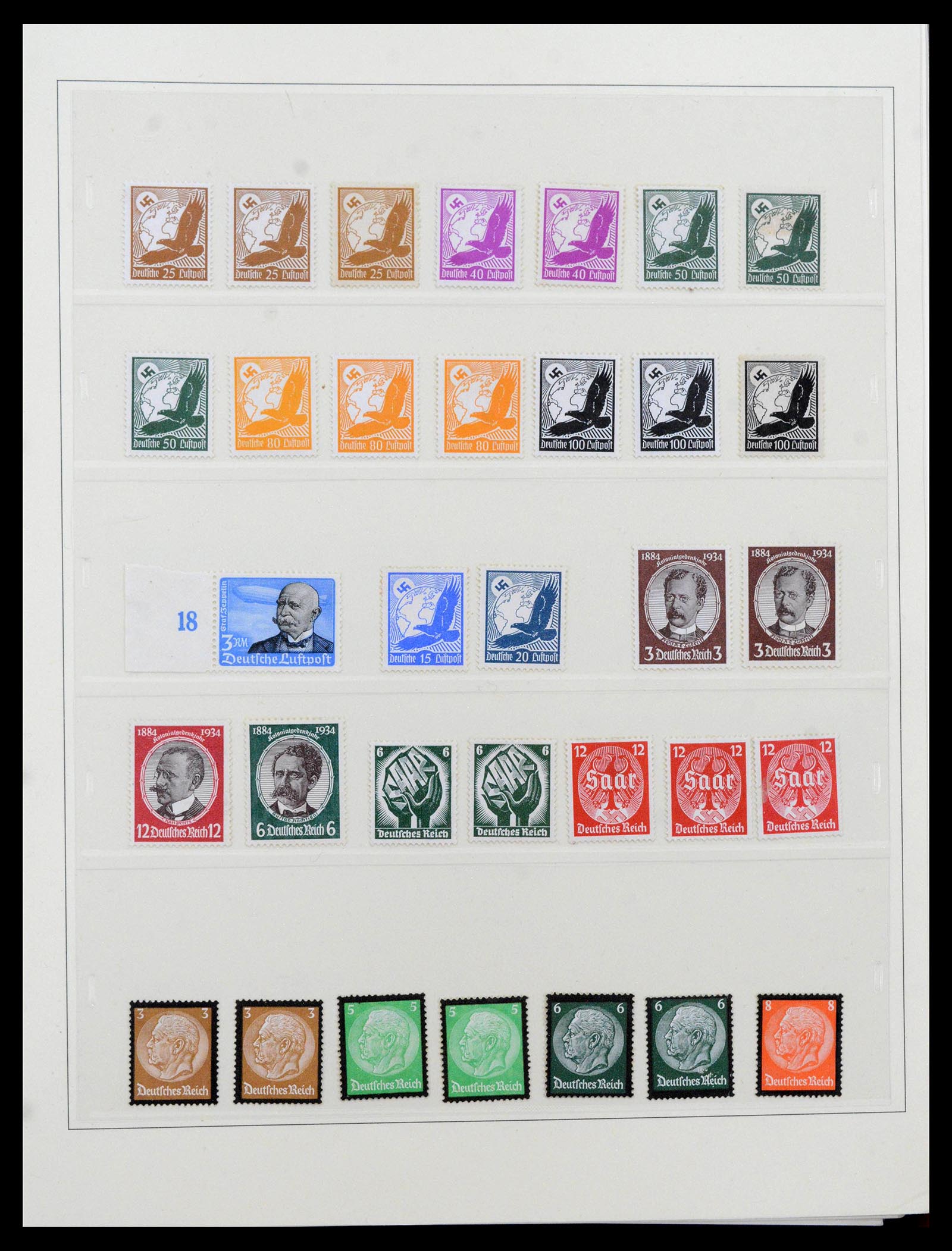 39746 0006 - Stamp collection 39746 German Reich 1889-1945.
