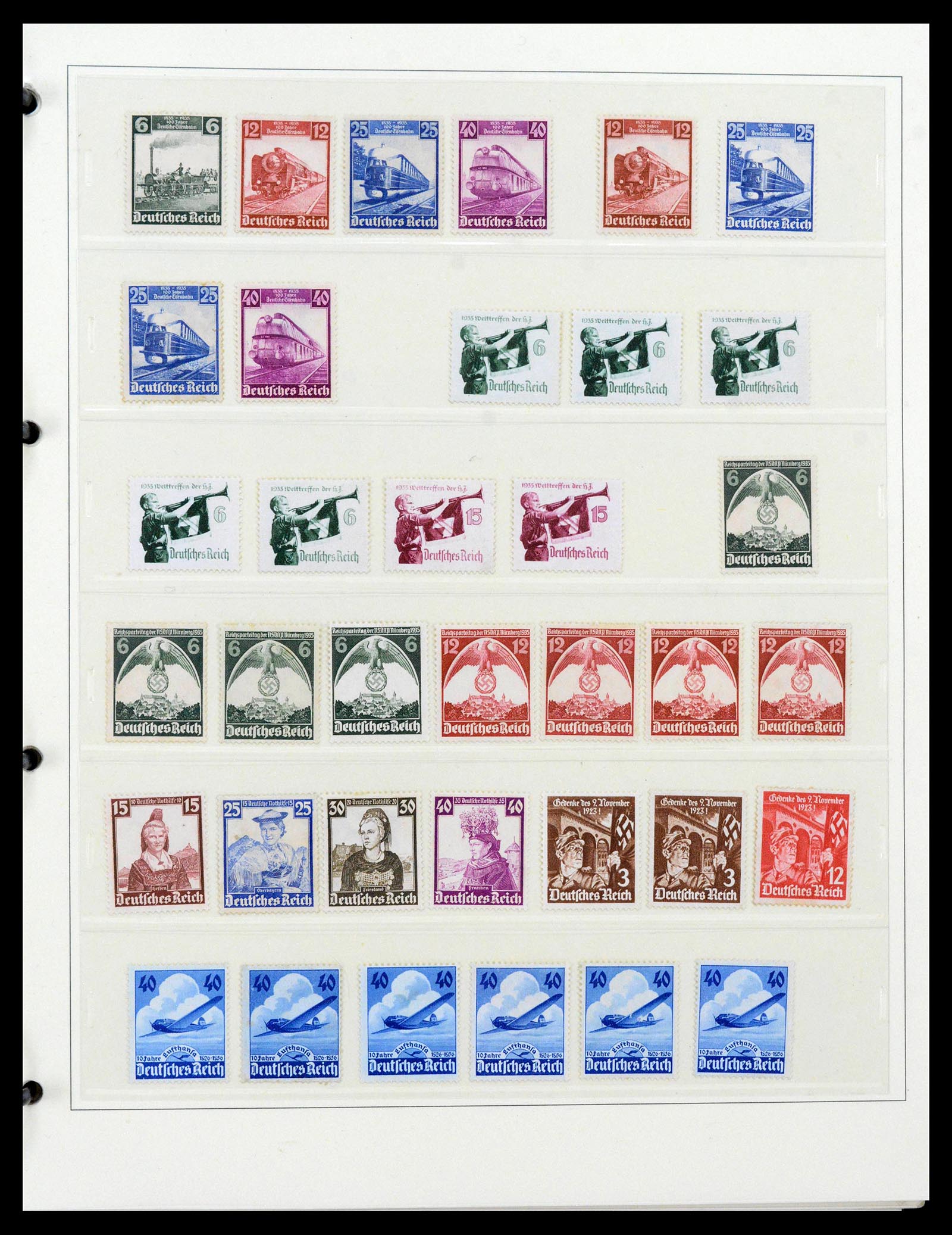 39746 0009 - Stamp collection 39746 German Reich 1889-1945.