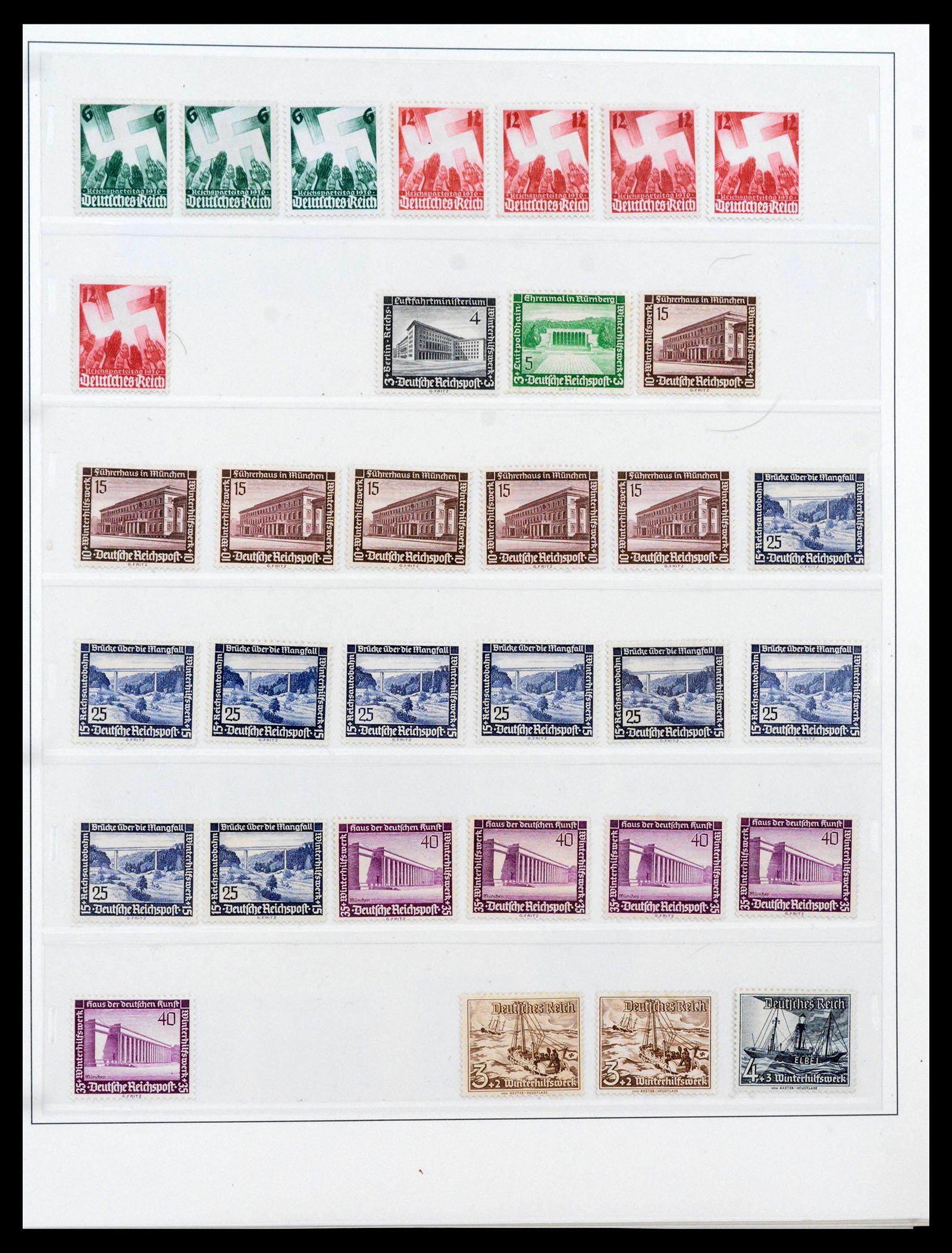 39746 0011 - Stamp collection 39746 German Reich 1889-1945.