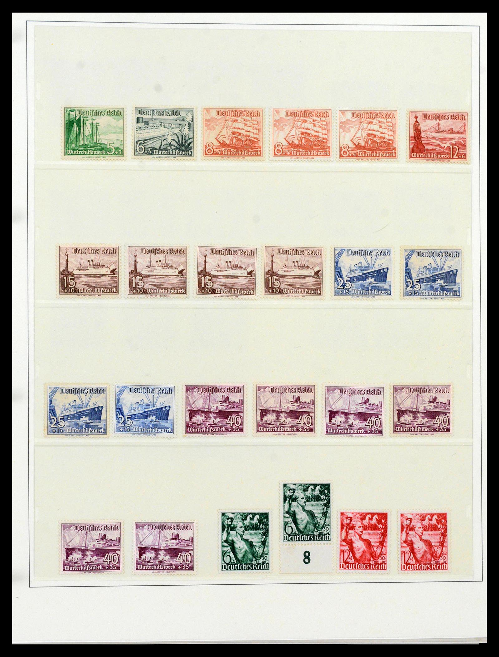 39746 0012 - Stamp collection 39746 German Reich 1889-1945.