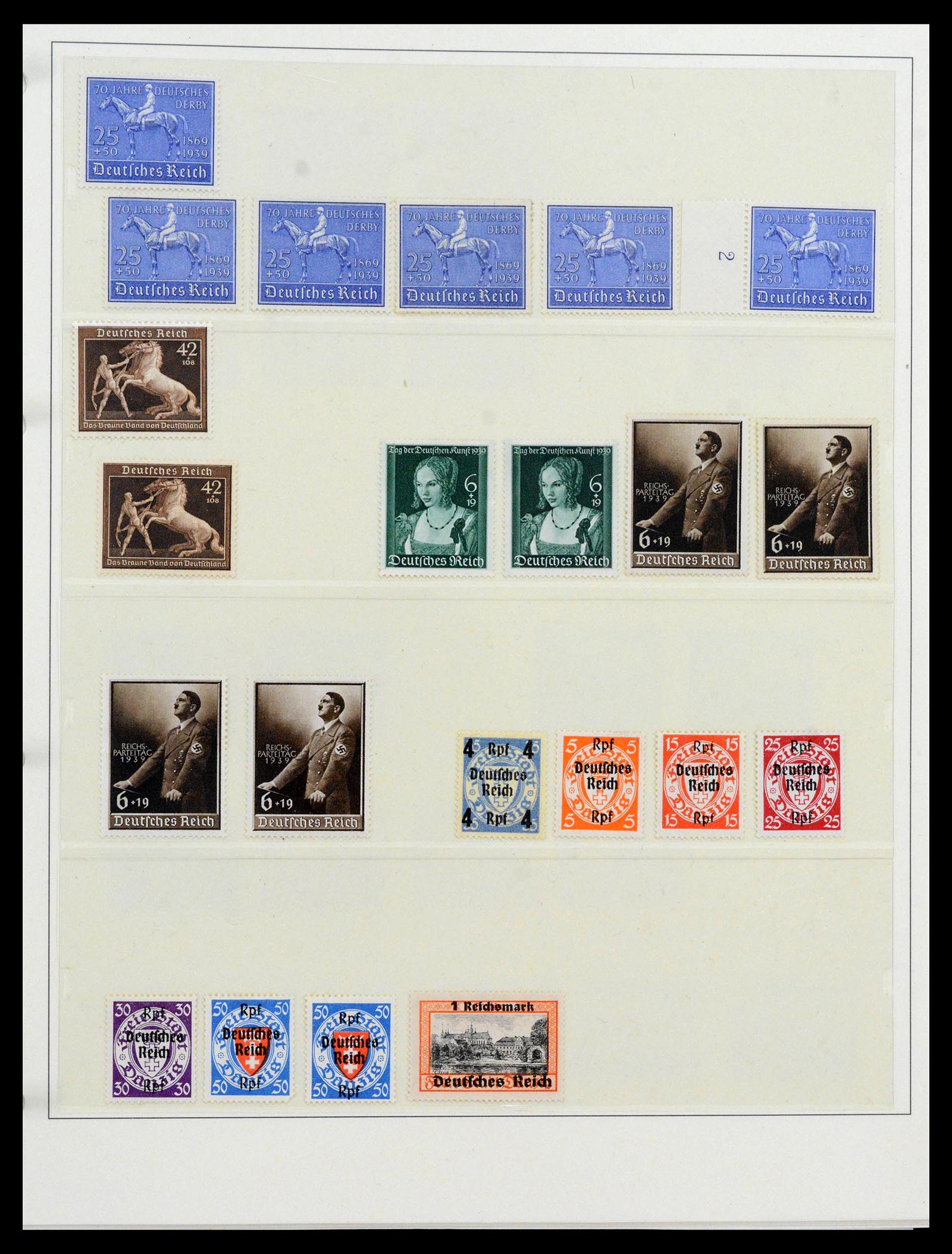 39746 0015 - Stamp collection 39746 German Reich 1889-1945.