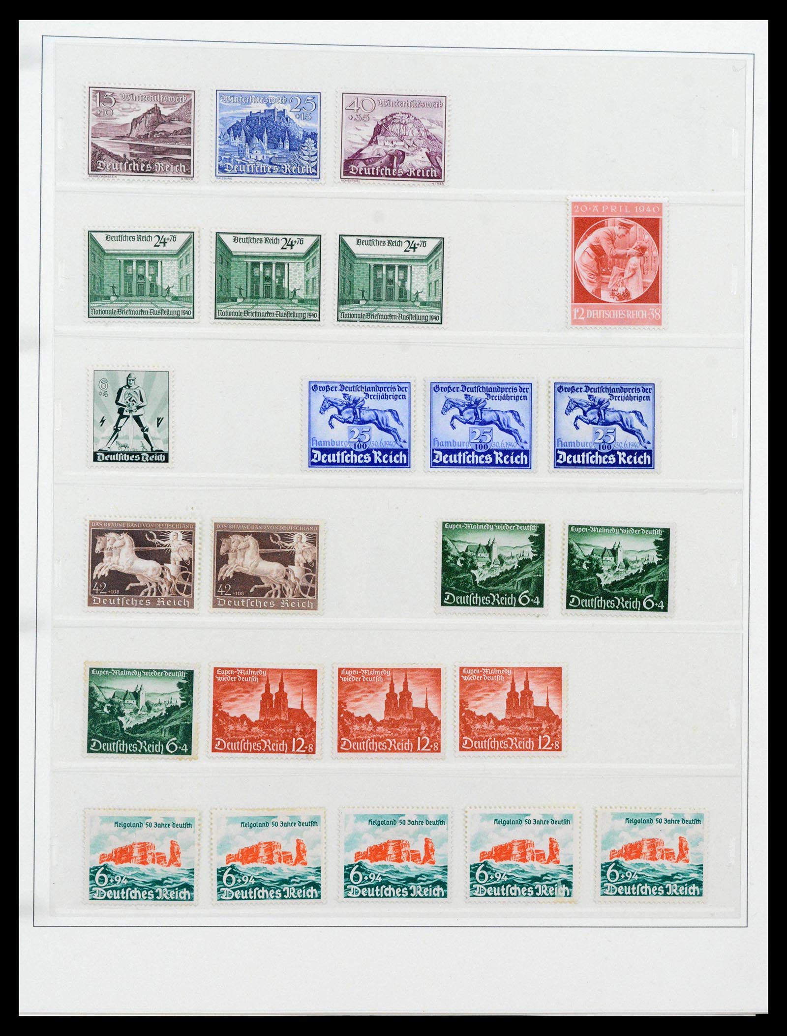 39746 0016 - Stamp collection 39746 German Reich 1889-1945.