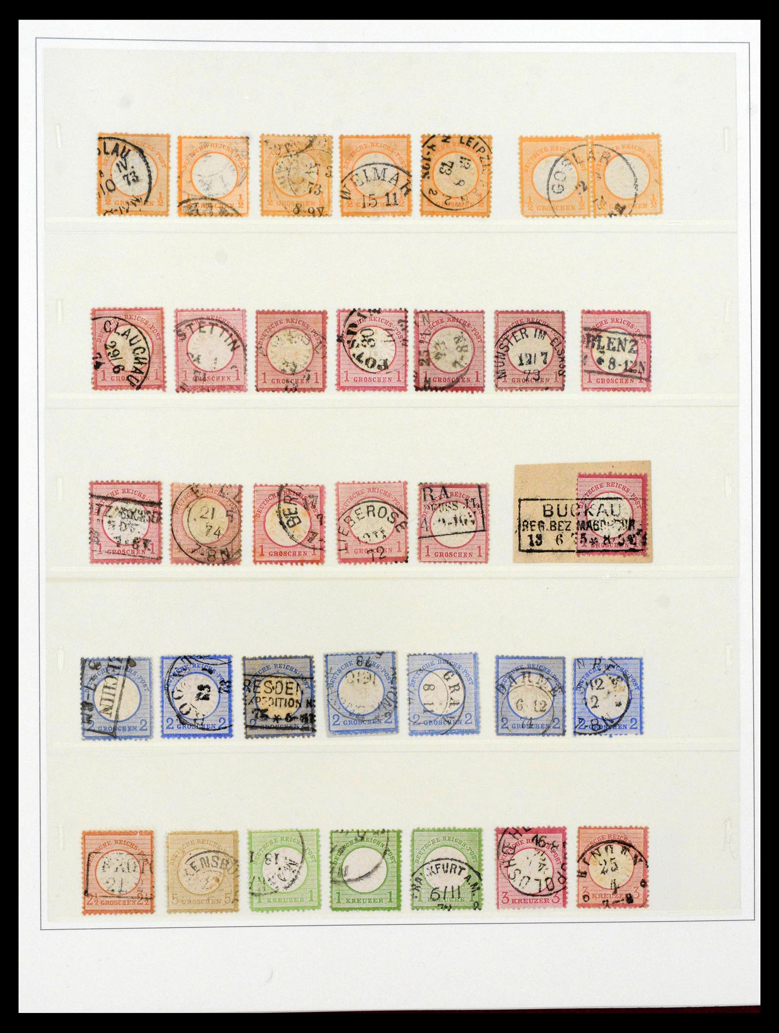 39747 0002 - Stamp collection 39747 German Reich 1872-1940.