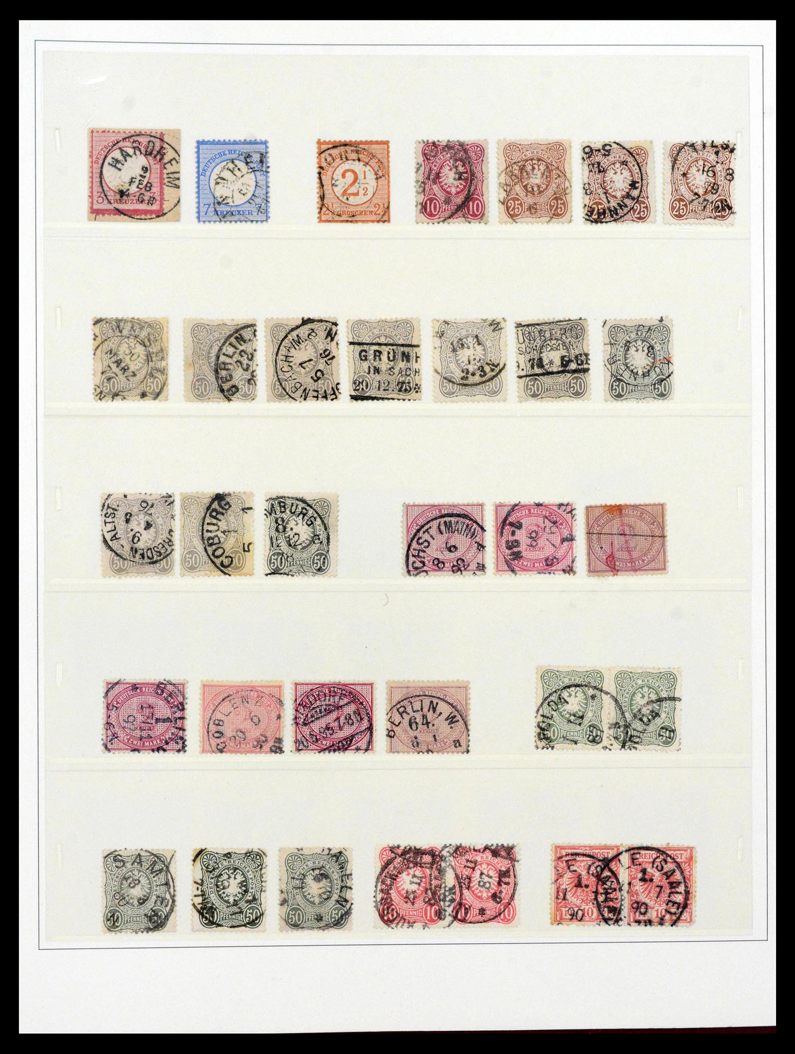 39747 0003 - Stamp collection 39747 German Reich 1872-1940.
