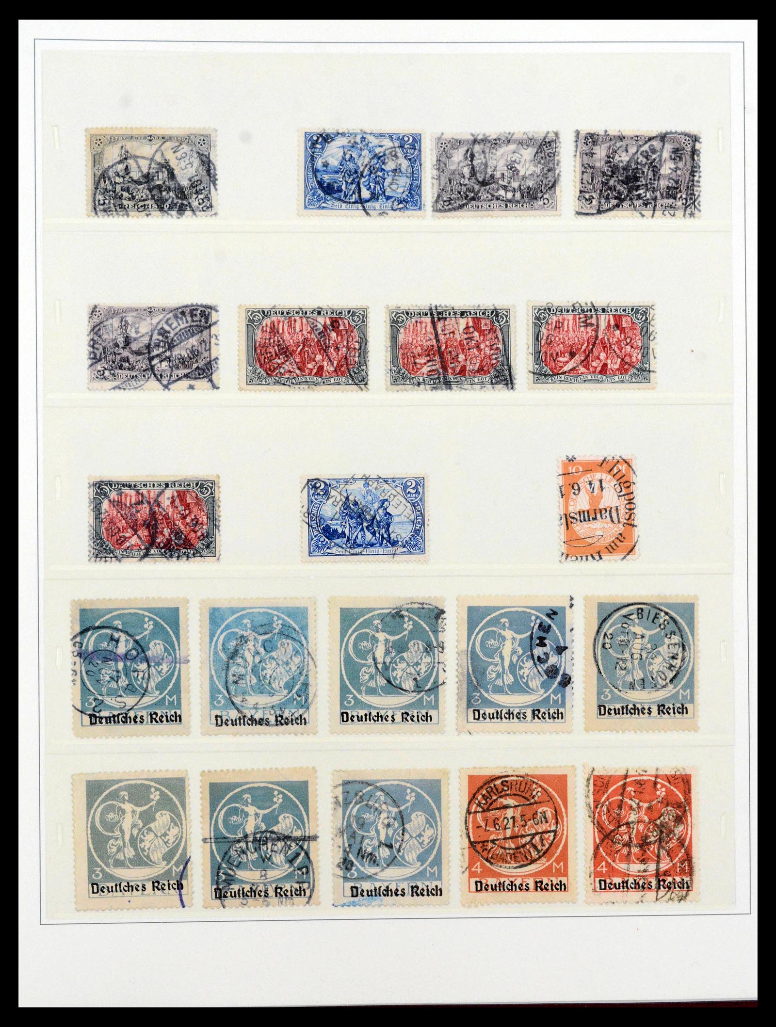 39747 0004 - Stamp collection 39747 German Reich 1872-1940.