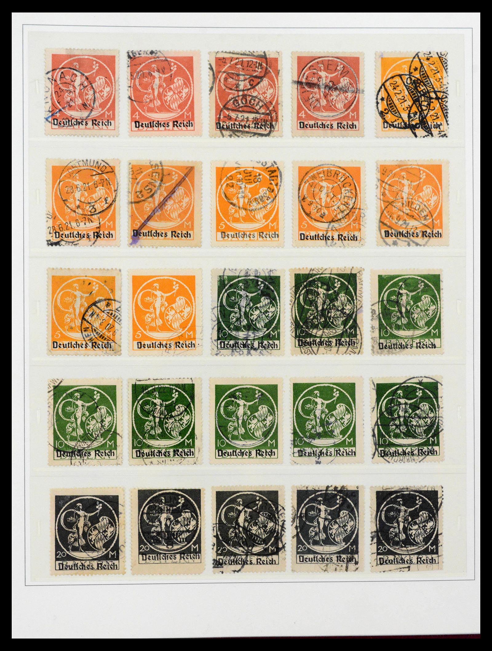 39747 0005 - Stamp collection 39747 German Reich 1872-1940.