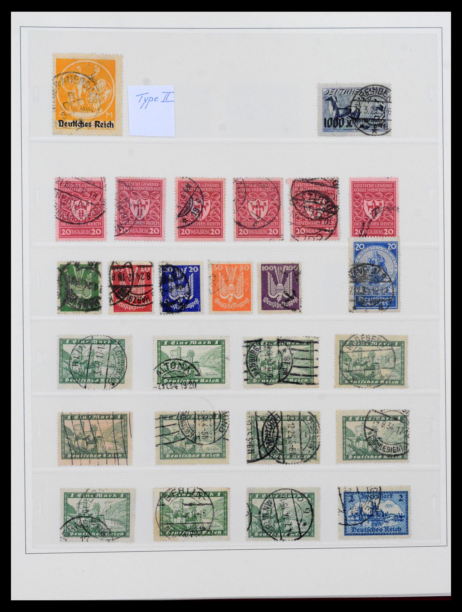 39747 0006 - Stamp collection 39747 German Reich 1872-1940.