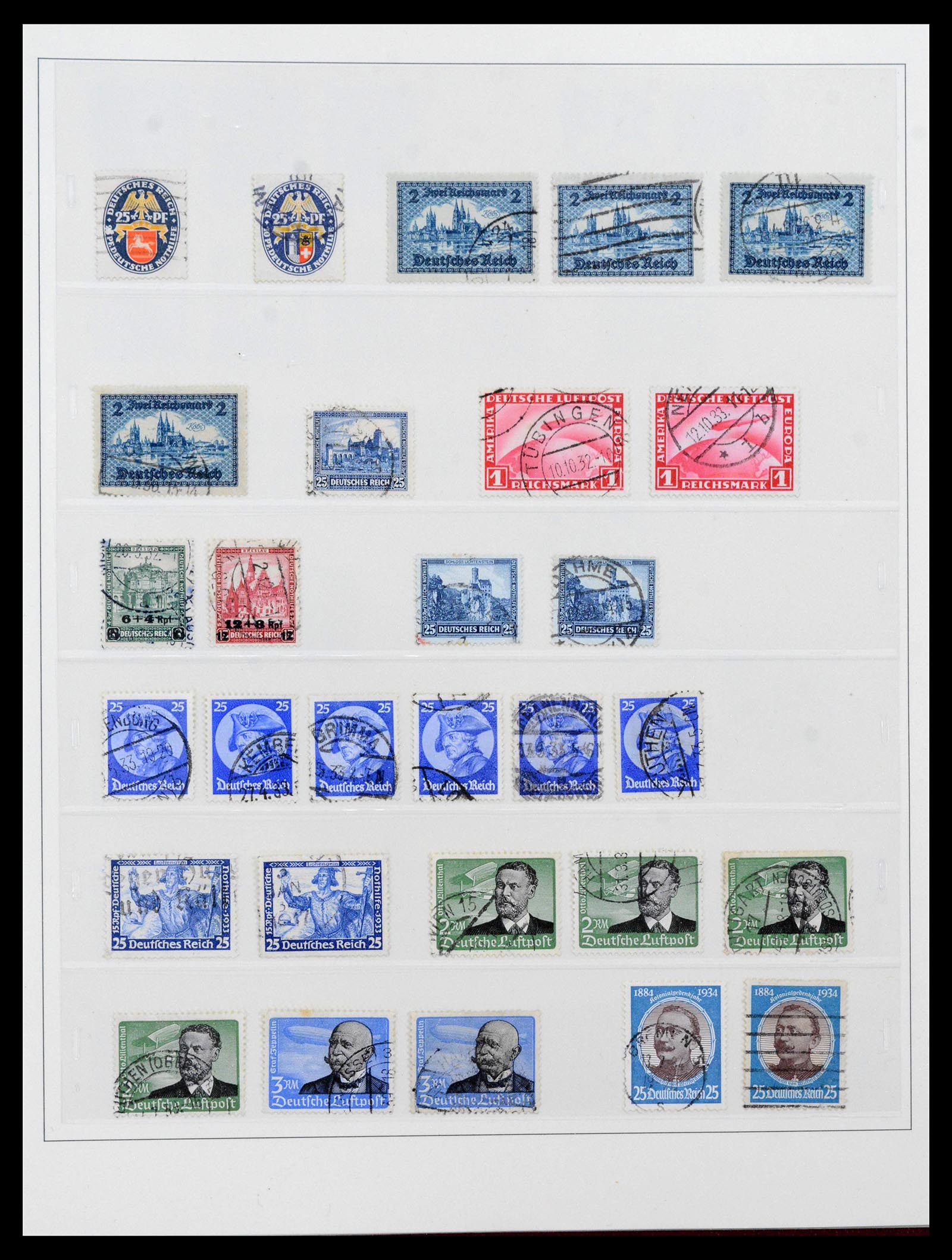 39747 0009 - Stamp collection 39747 German Reich 1872-1940.