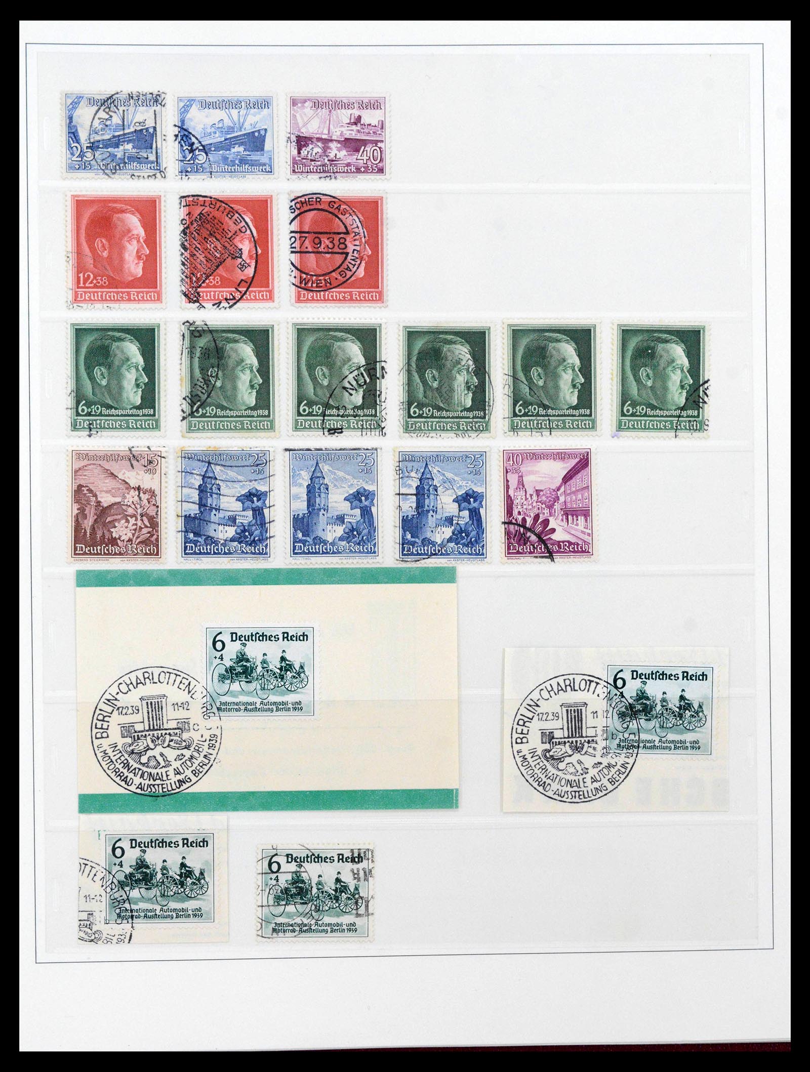 39747 0011 - Stamp collection 39747 German Reich 1872-1940.