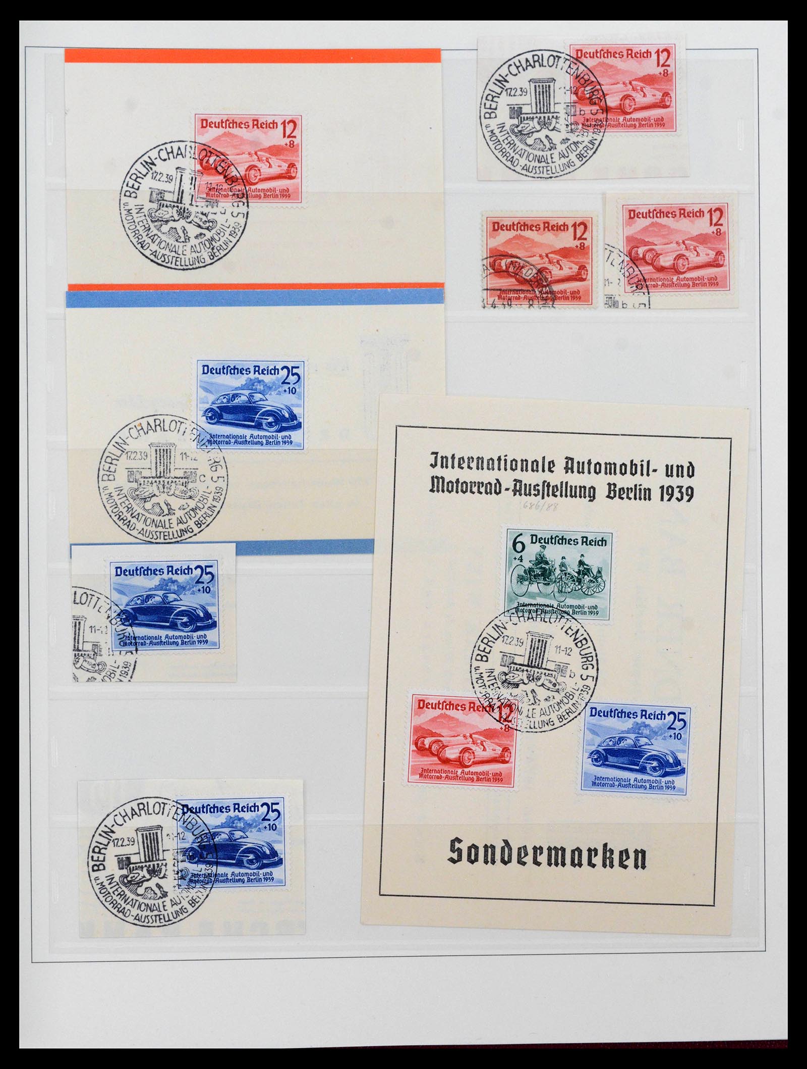 39747 0012 - Stamp collection 39747 German Reich 1872-1940.