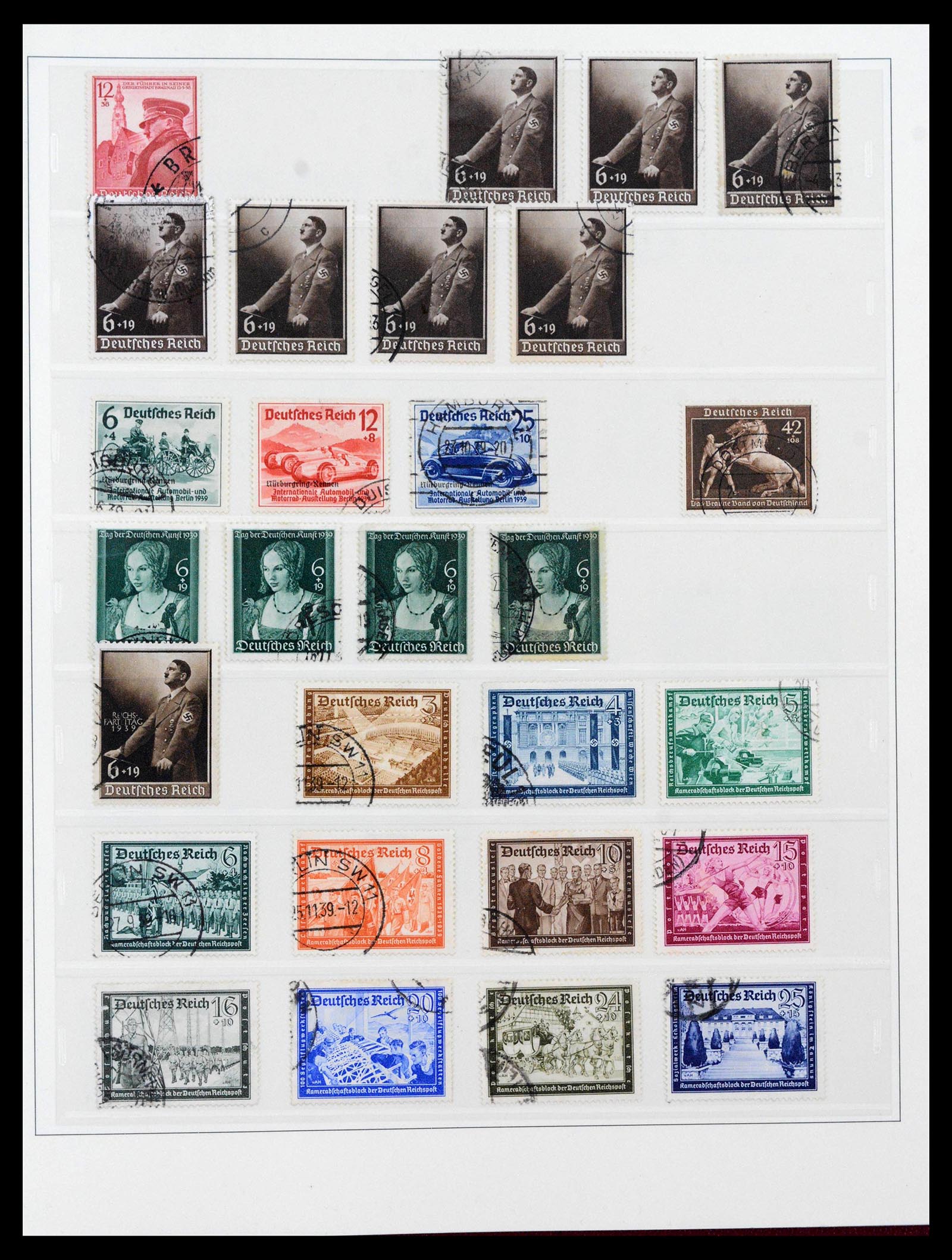 39747 0013 - Stamp collection 39747 German Reich 1872-1940.