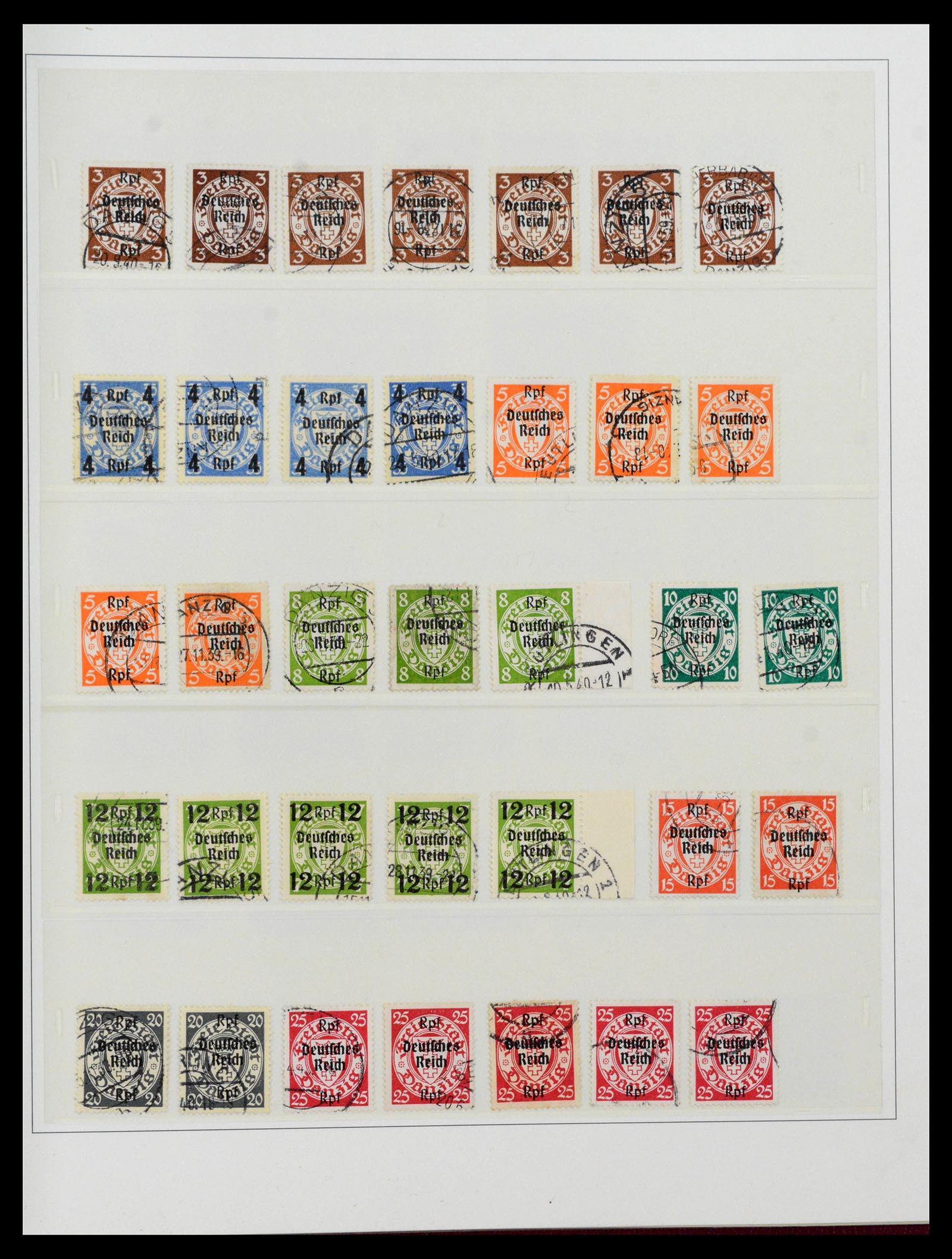 39747 0014 - Stamp collection 39747 German Reich 1872-1940.