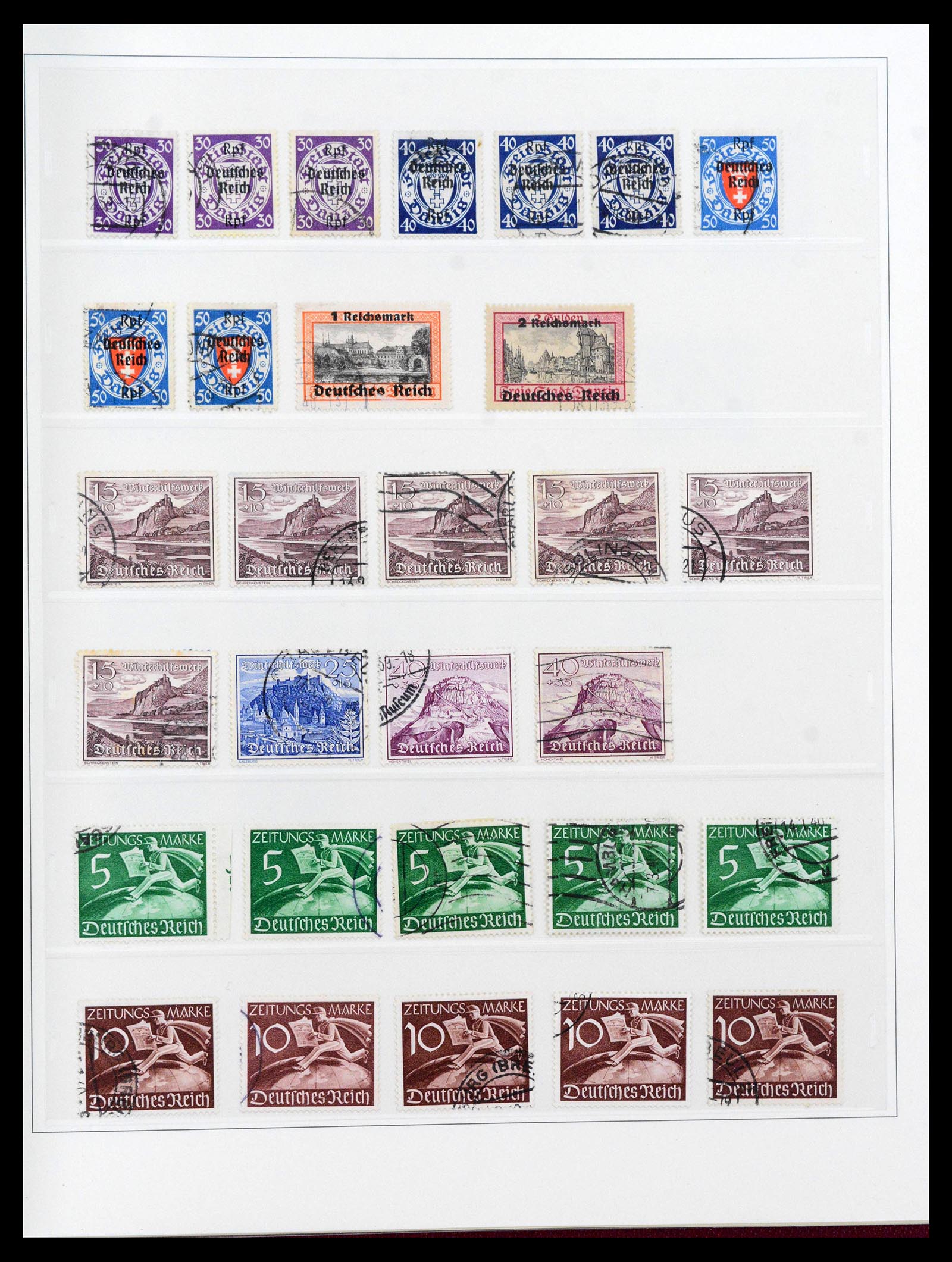 39747 0015 - Stamp collection 39747 German Reich 1872-1940.